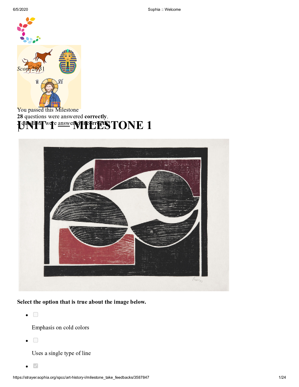 Preview of HUM 111 Art History Milestone