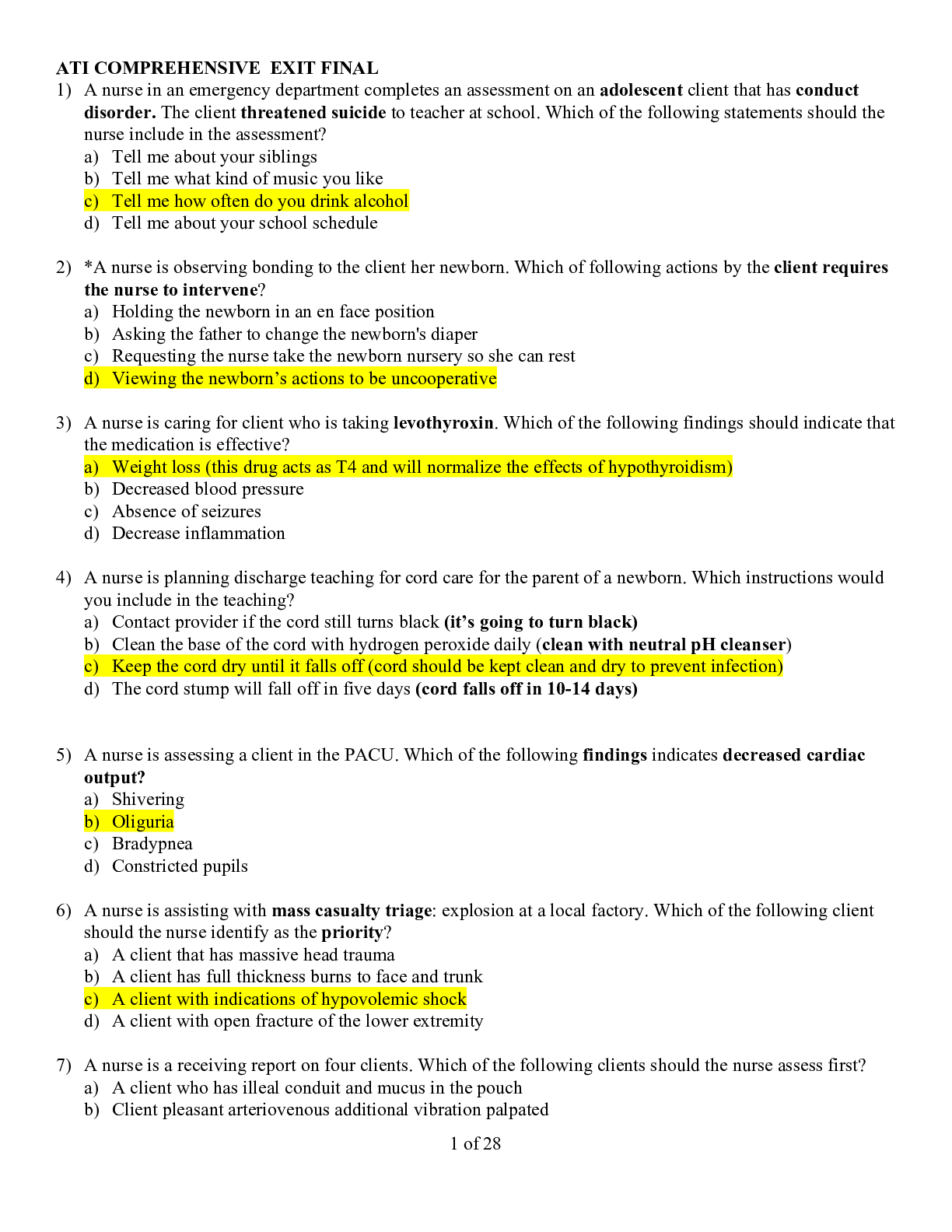 Preview of EXTRA_ATI_COMPREHENSIVE_FINAL_EXAM. (GRADED A)