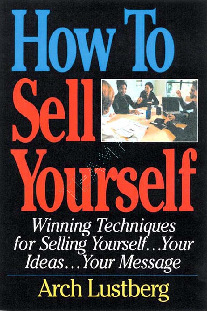 Preview image for Confidence How To Sell Yourself Winning Techniques for Selling Yourself