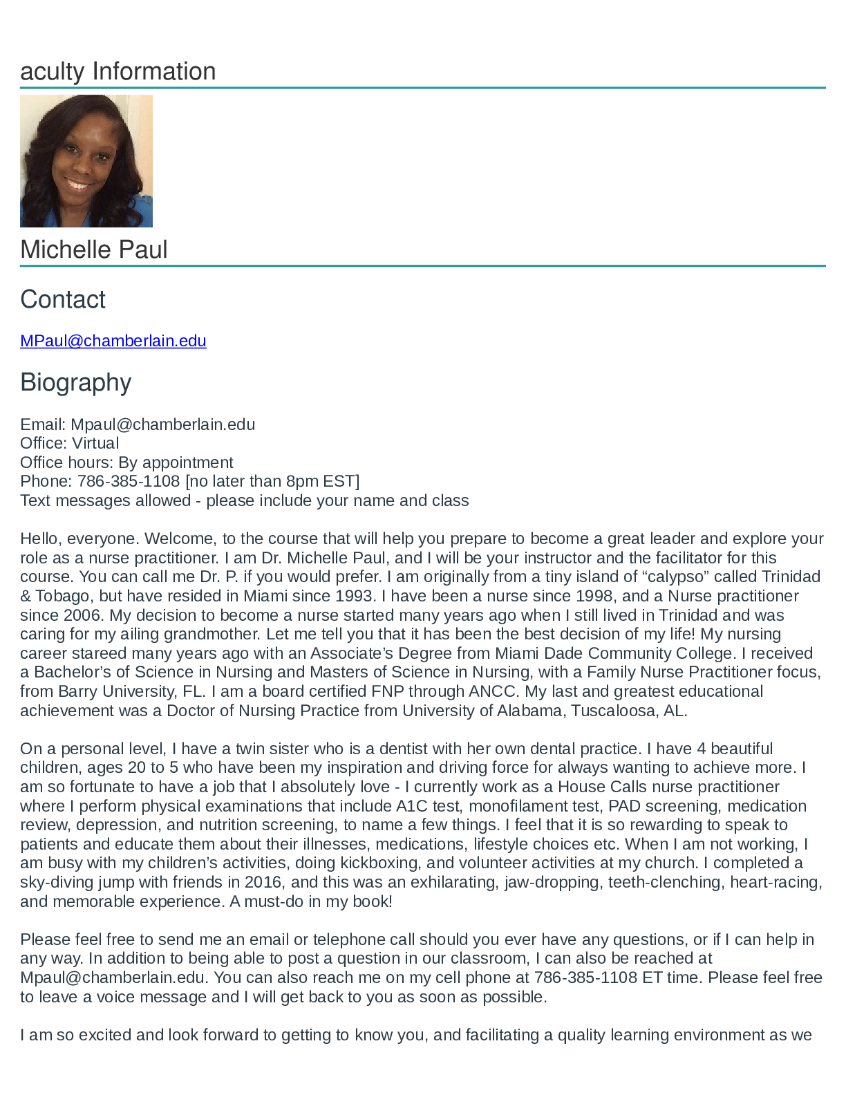 Preview image for NR 661 Clinical eLog Summary Week 1 – 8 (Fall 2018)