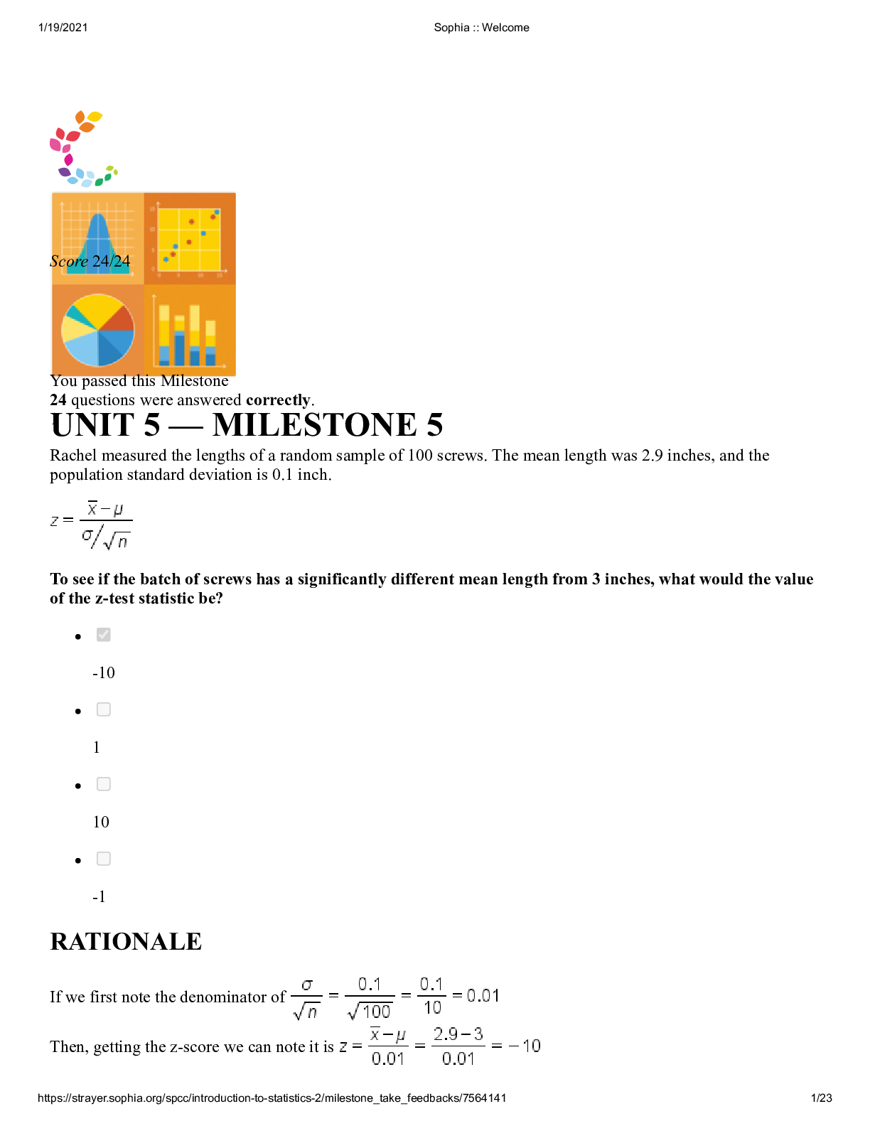 Preview of MATH 300 UNIT 5 Milestone.