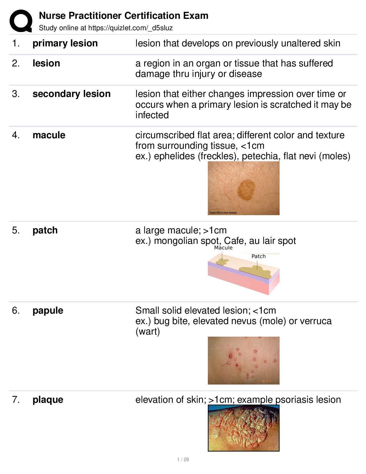 Preview image of Nurse Practitioner Certification Exam Latest Updates document