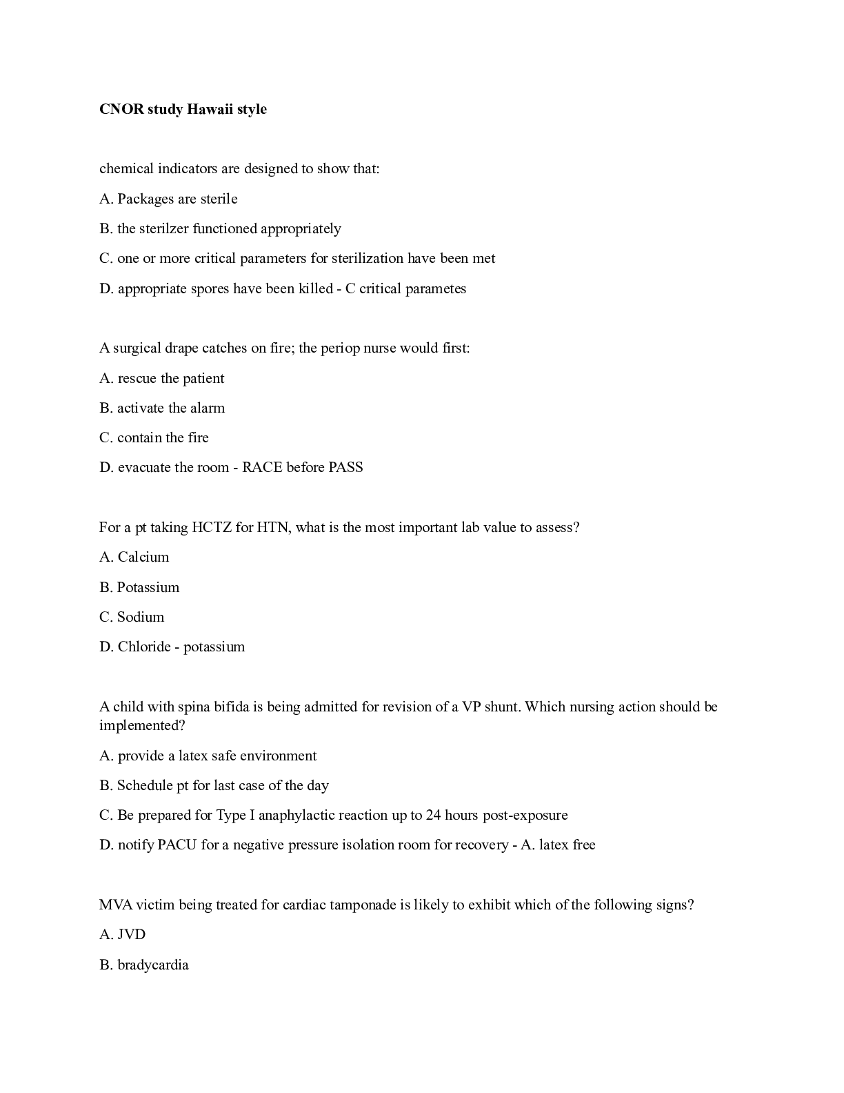 Preview image for CNOR study Hawaii style Latest Updates