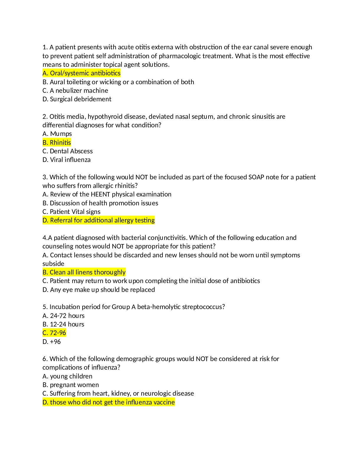 Preview image of NSG 6420 FINAL EXAM 20232024 document