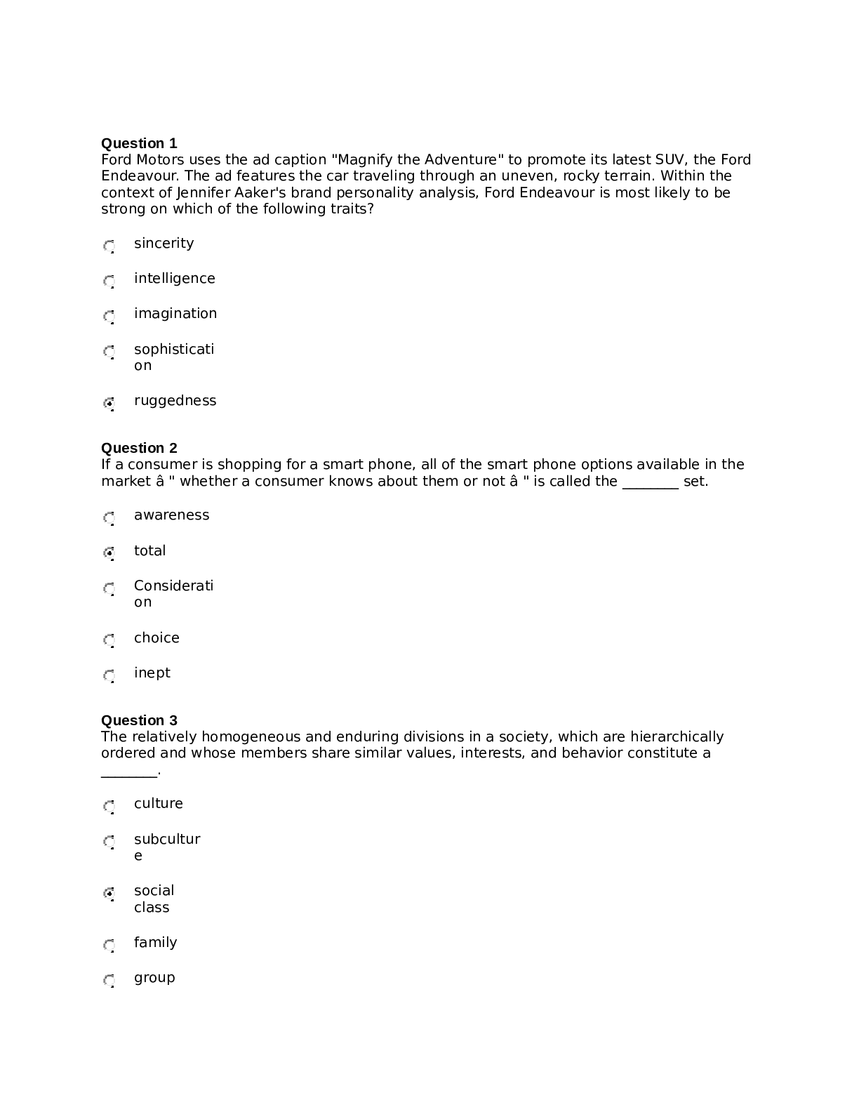 Preview image of MKT 602 MIDTERM 2023 answered document