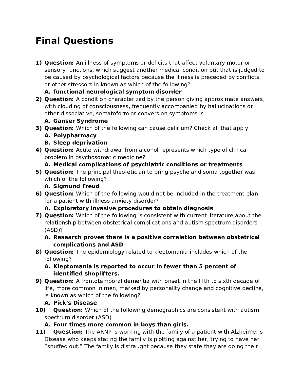 Preview image of nrnp 6665 final exam version 6 2023 document