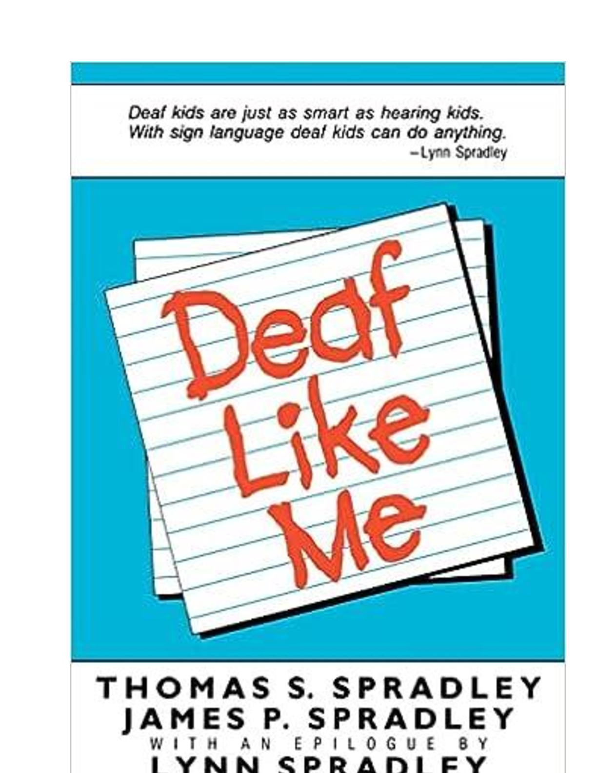 Preview image for [eBook][PDF] Deaf Like Me by Thomas Spradley, James Spradley