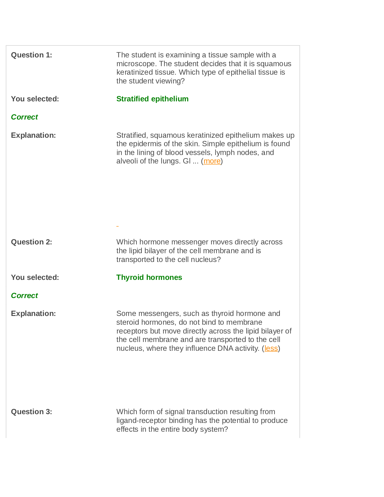 Preview image of Pathophysiology Quizzes Unit 1 and 4 document