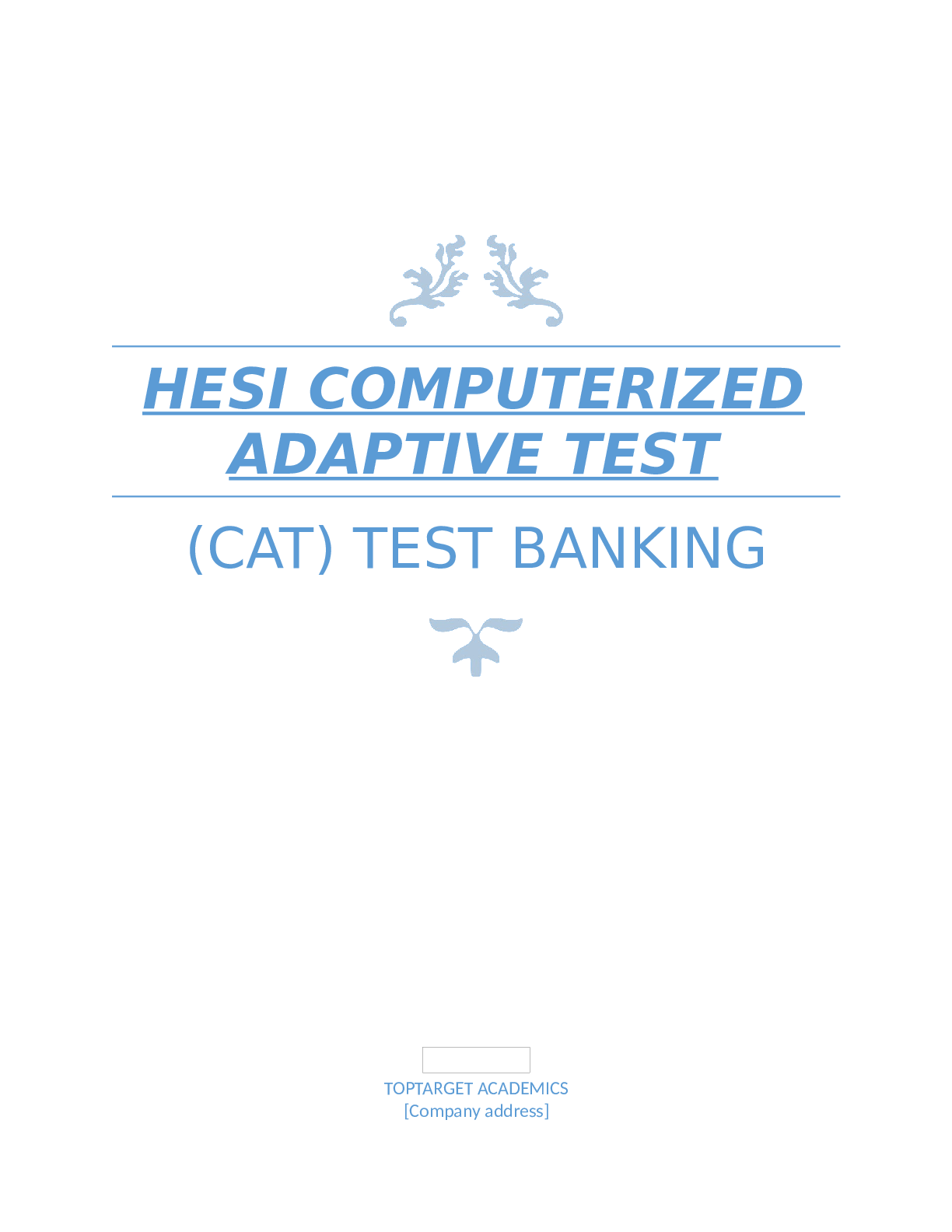 Preview image of HESI_Computerized_Adaptive_Testing 2023 document
