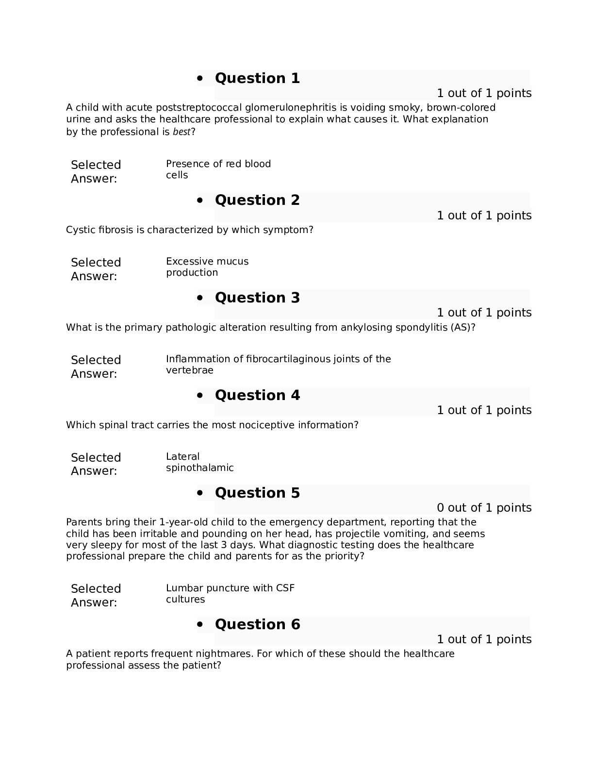 Preview image of nurs 6501 final version 6 document