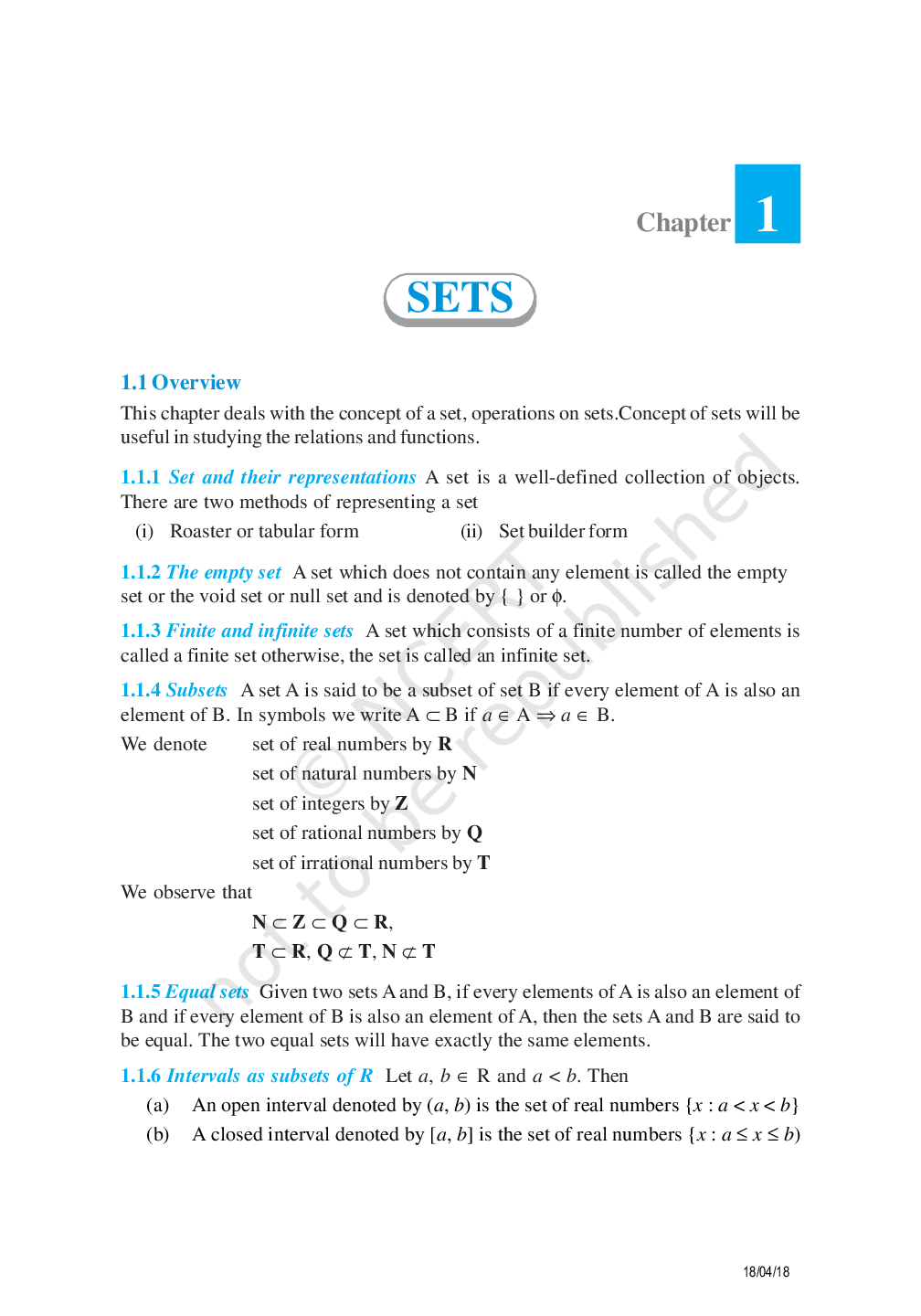 Preview image of SET THEORY EXAM document