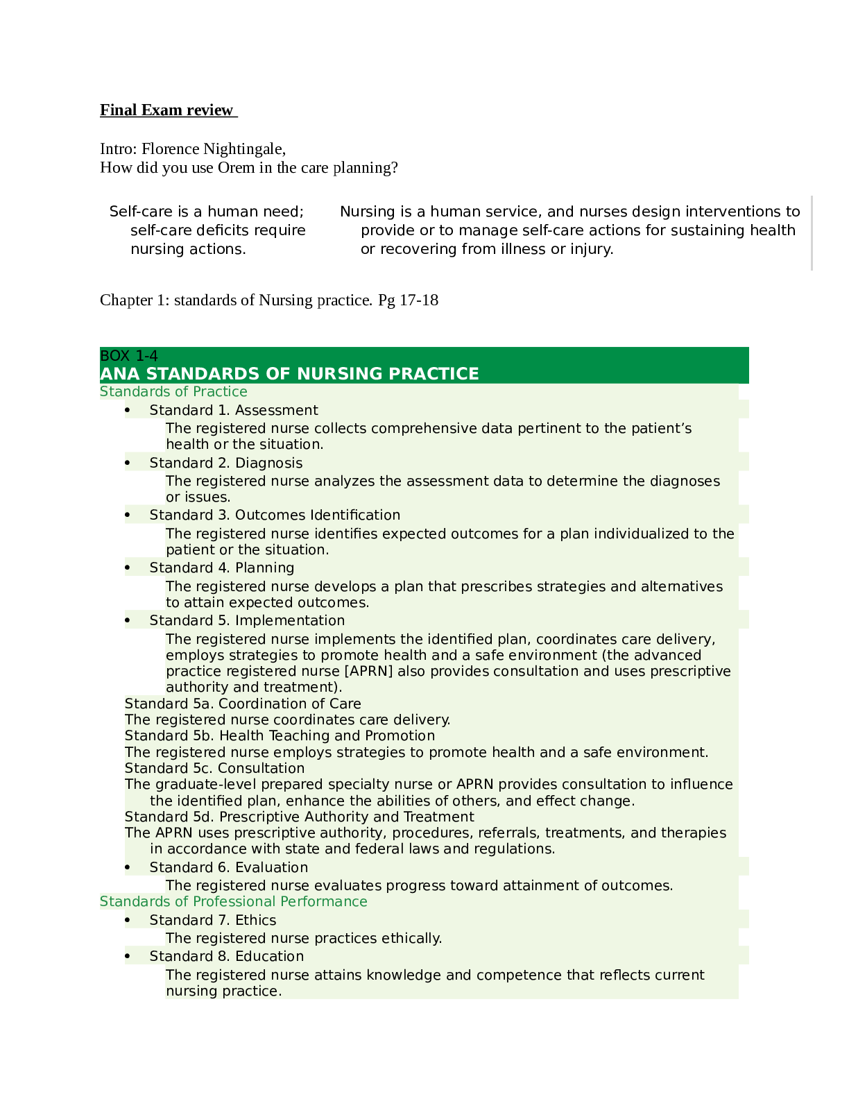 Preview of NRNP 6568 FINAL EXAM REVIEW FULL VERSION 20222-2023