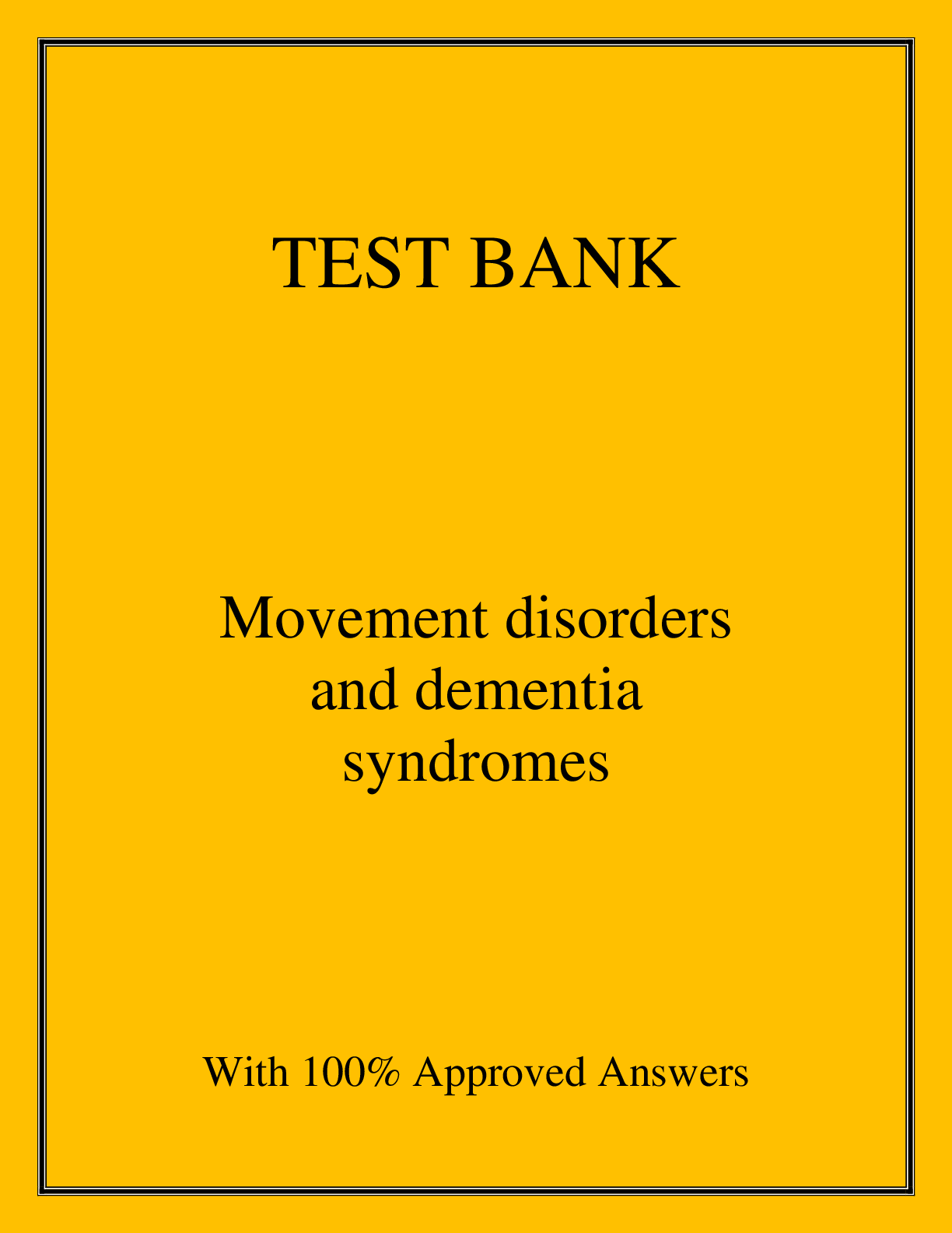 Preview image for Movement disorders  and dementia syndromes