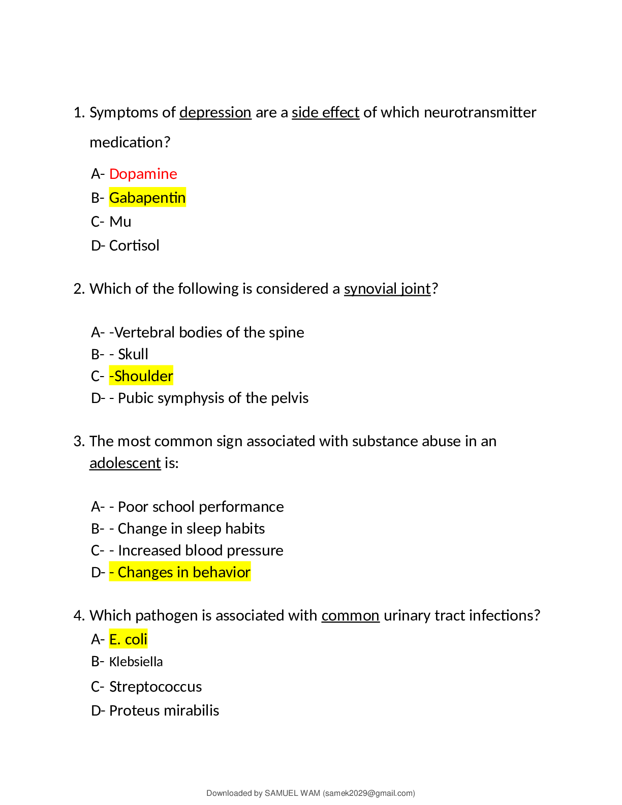 Preview image for APEA 3P Nisha Final Exam QUESTIONS WITH VERIFIED ANSWERS 2023! RATED A+