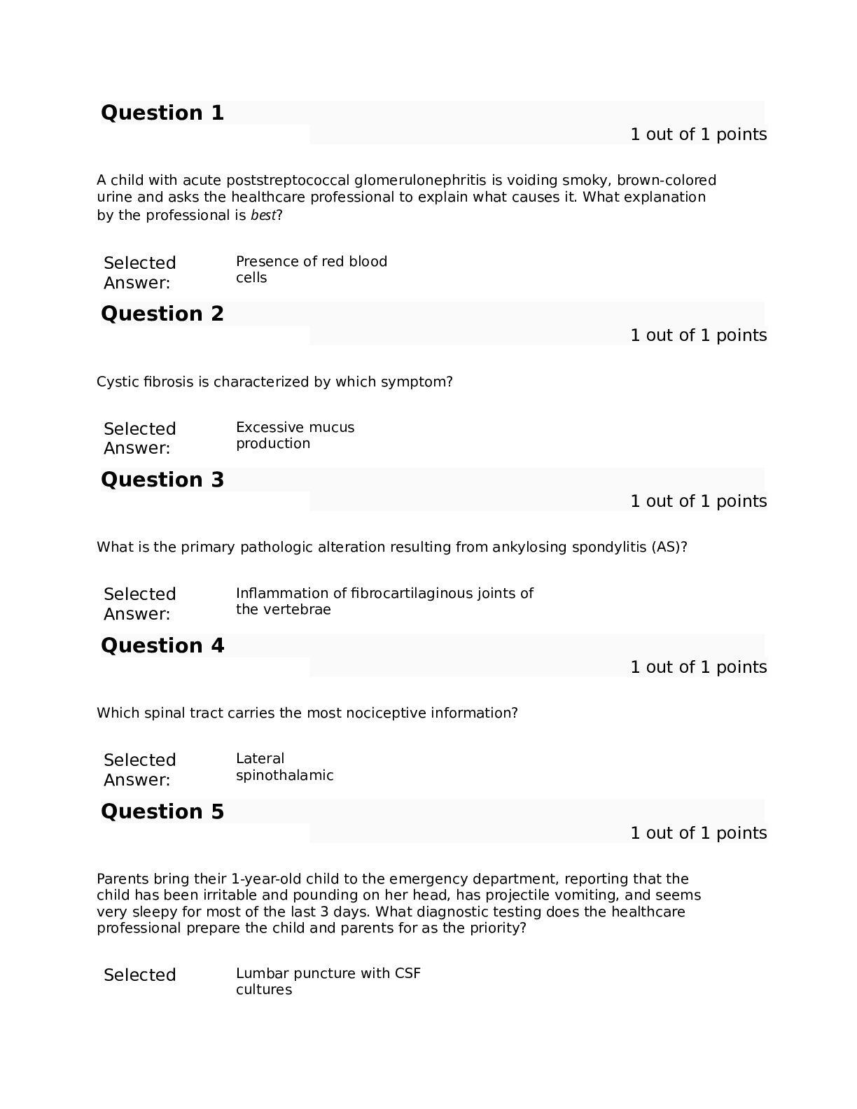 Preview image of NURS-6501N-32 Advanced Pathophysiology Final Exam document