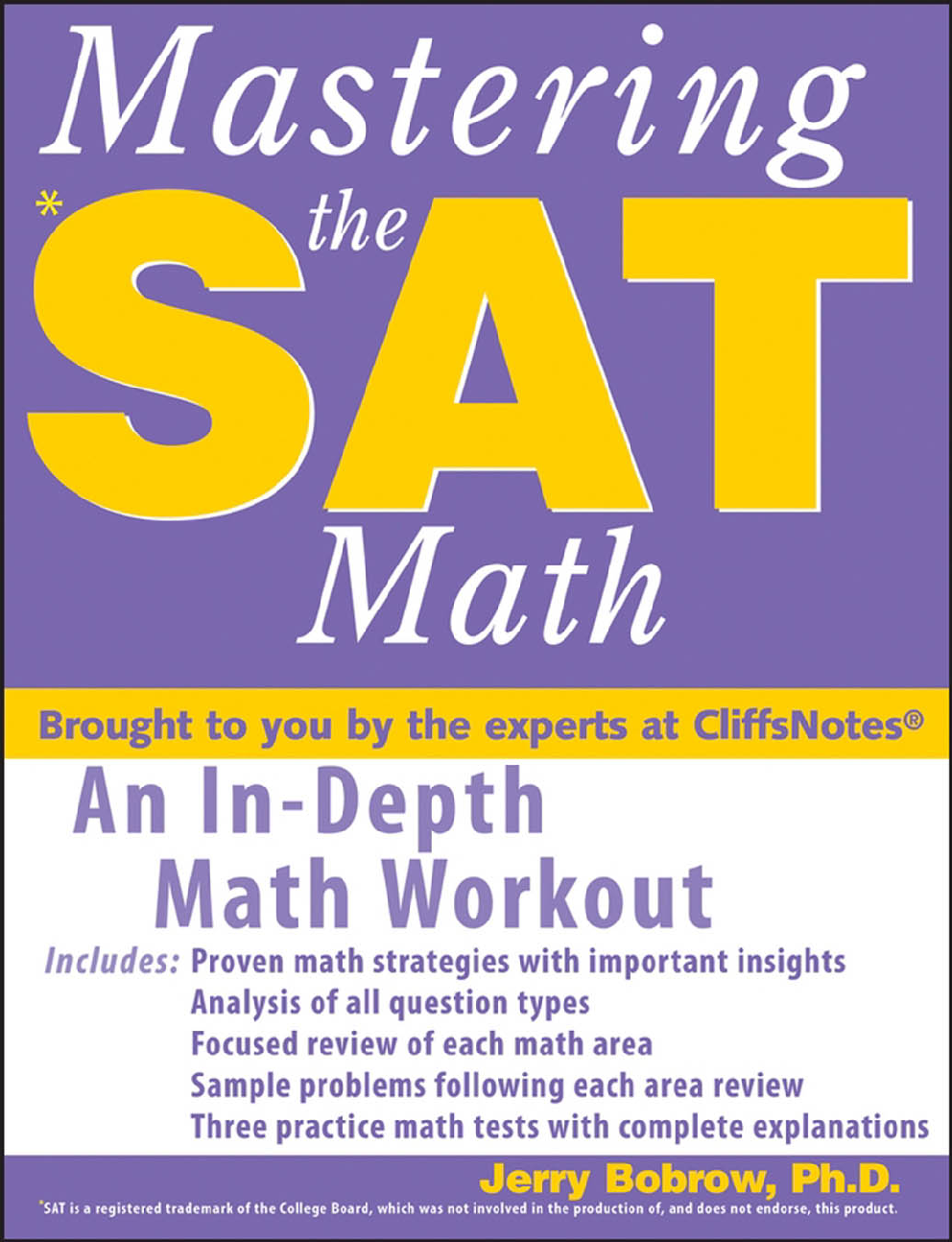 Preview of (M) Mastering the SAT Math by Jerry Bobrow (Wiley)  {Crouch88}