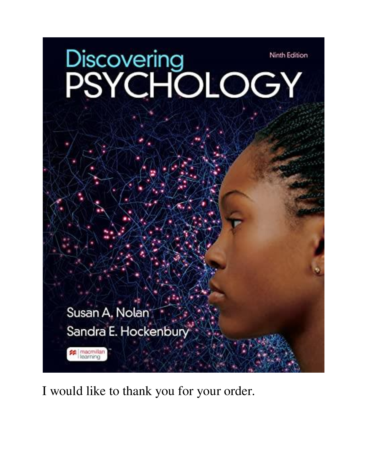 Test Bank For Discovering Psychology, 9th Edition By Nolan, Sandra Hockenbury (Macmillan)