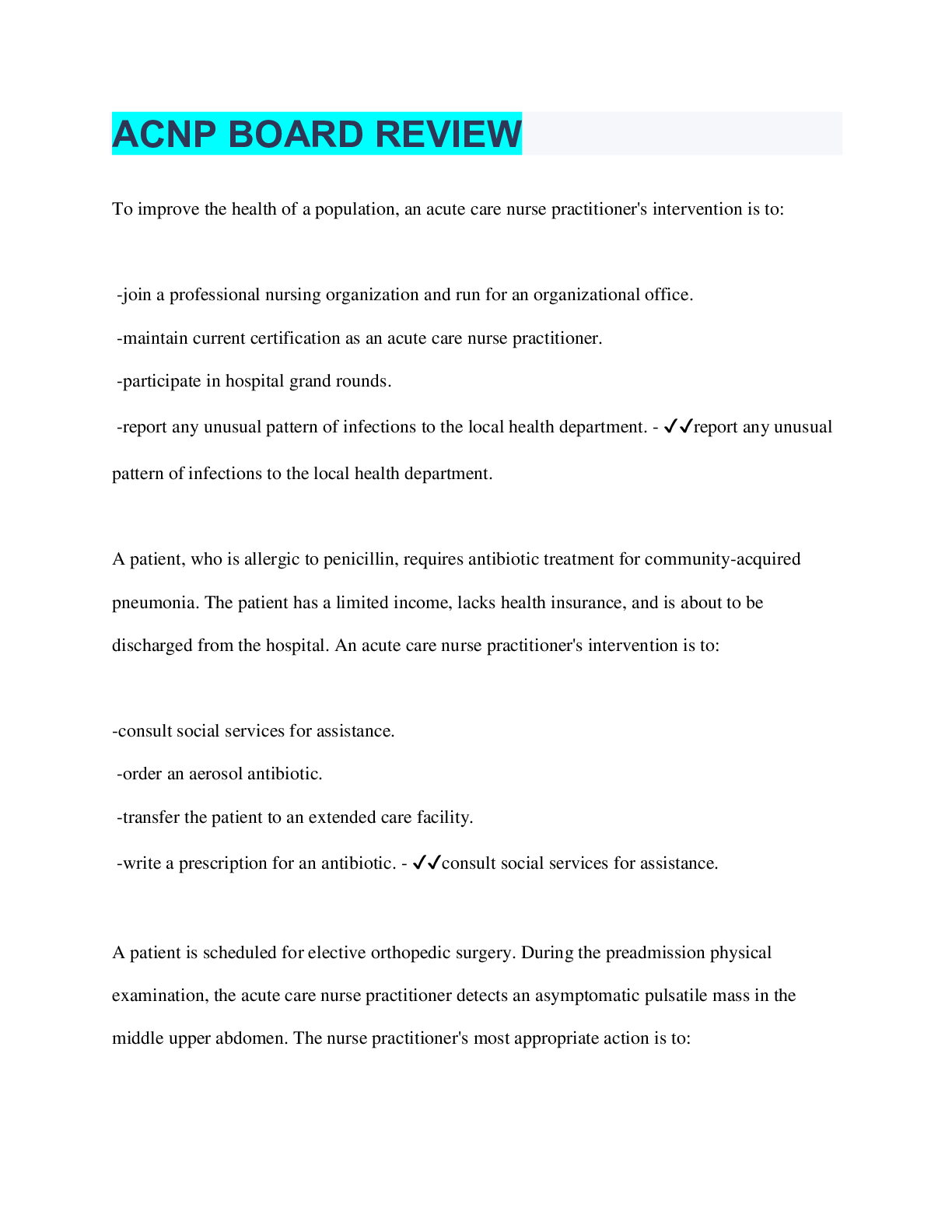 Preview image of ACNP BOARD REVIEW document