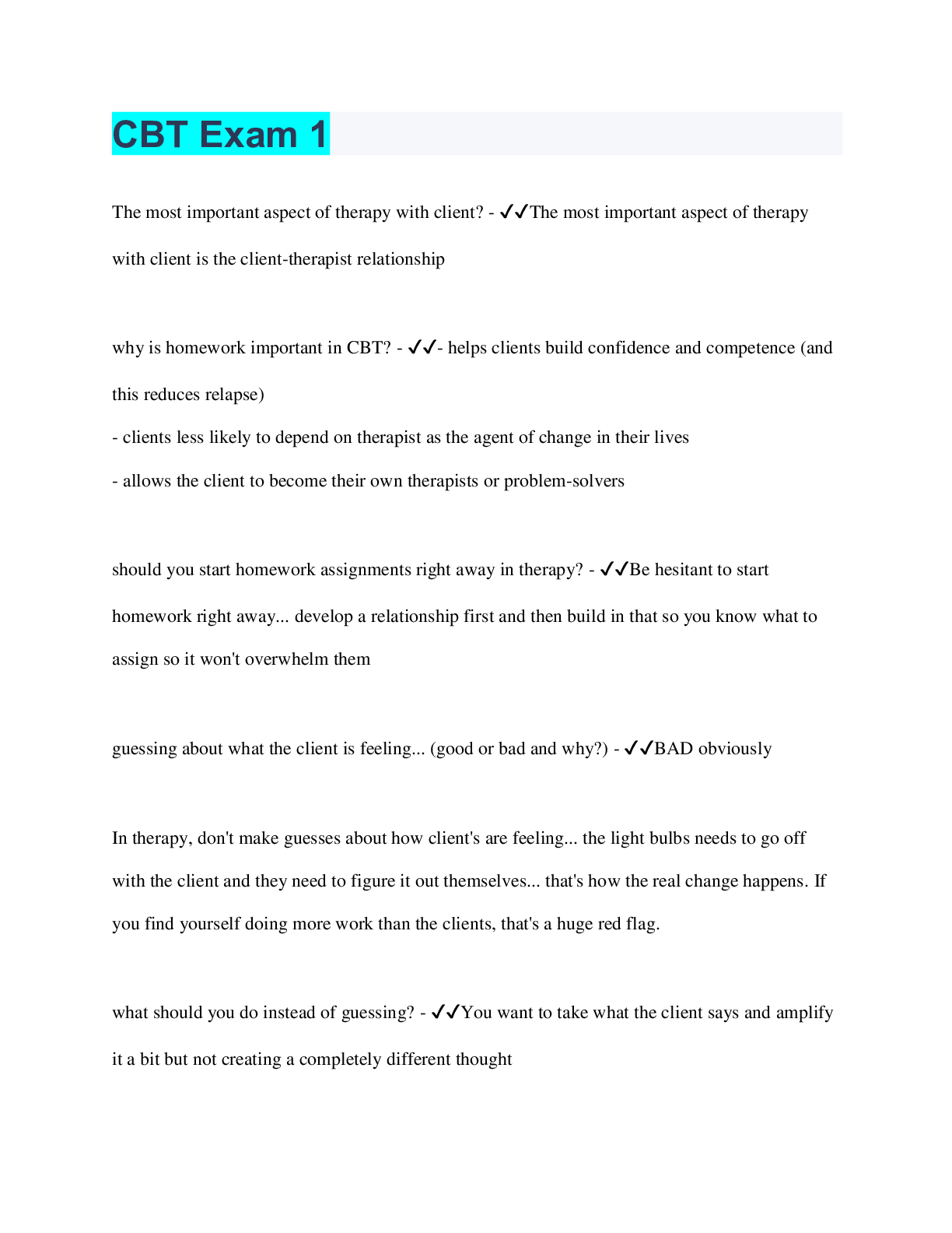 Preview image of CBT Exam 1 document