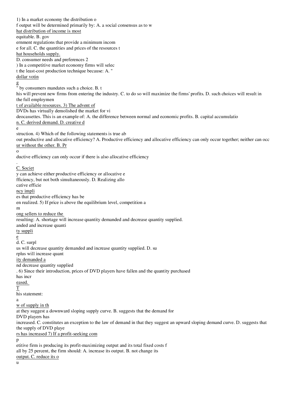 Preview image of HIM2133 Revenue Cycle& Billing Module 6 Final Exam document