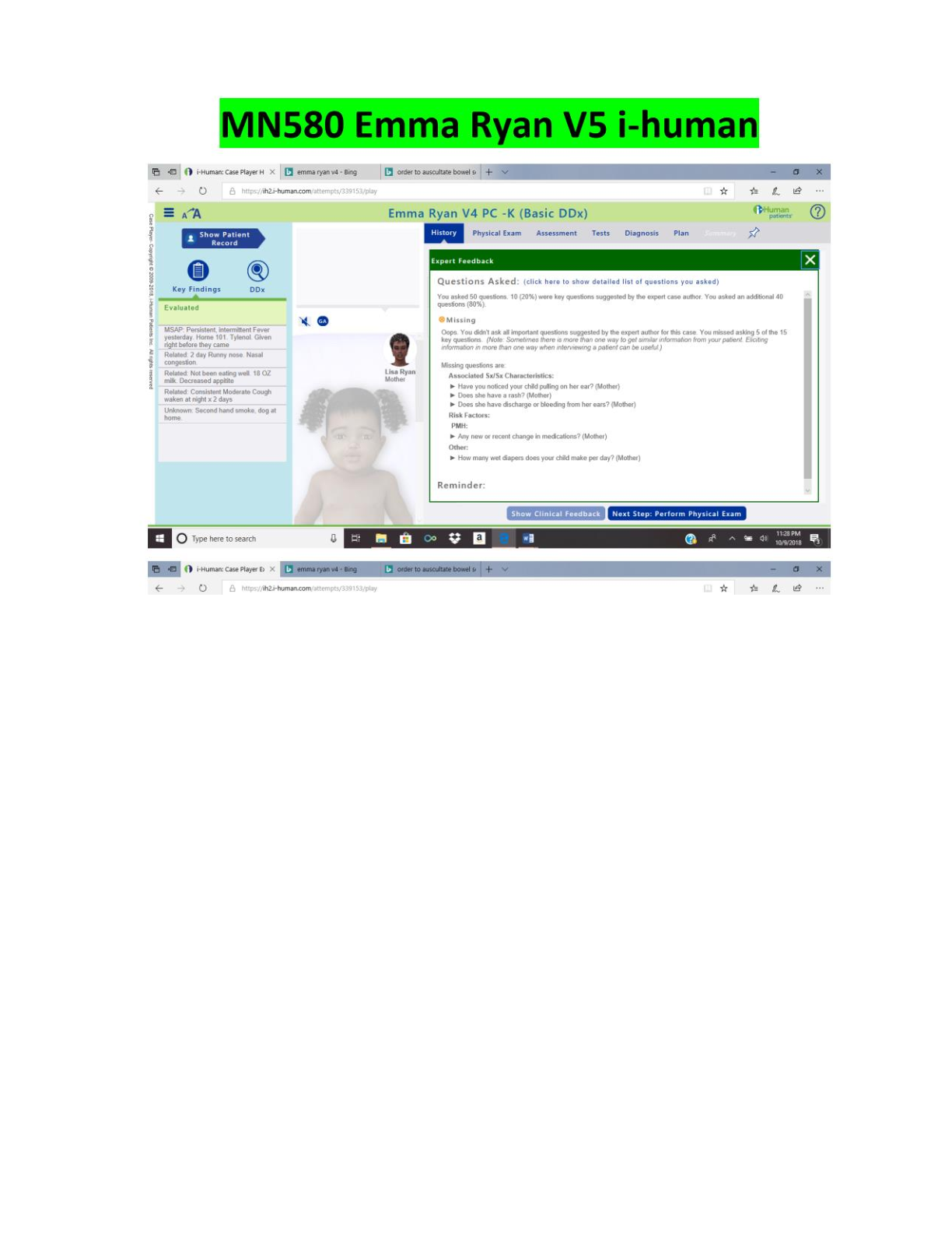 Preview image of MN580 Emma Ryan IHUMAN V5 Complete Solution 2021 document
