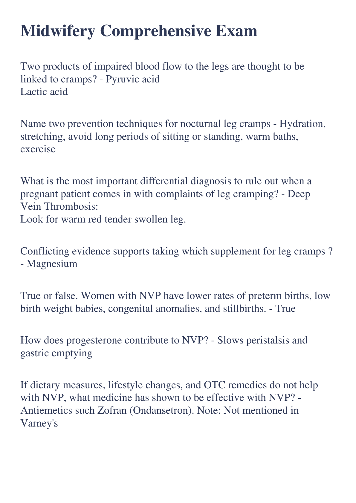 Preview image for Midwifery Comprehensive Exam