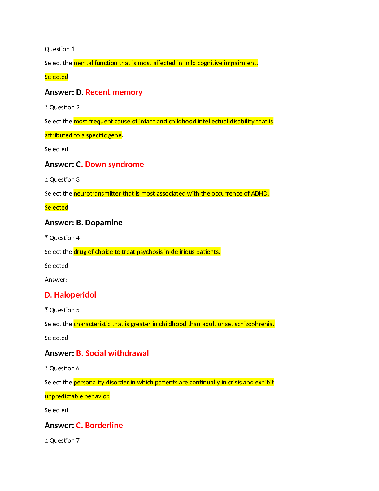 Preview image of NRNP 6635 FINAL EXAM document