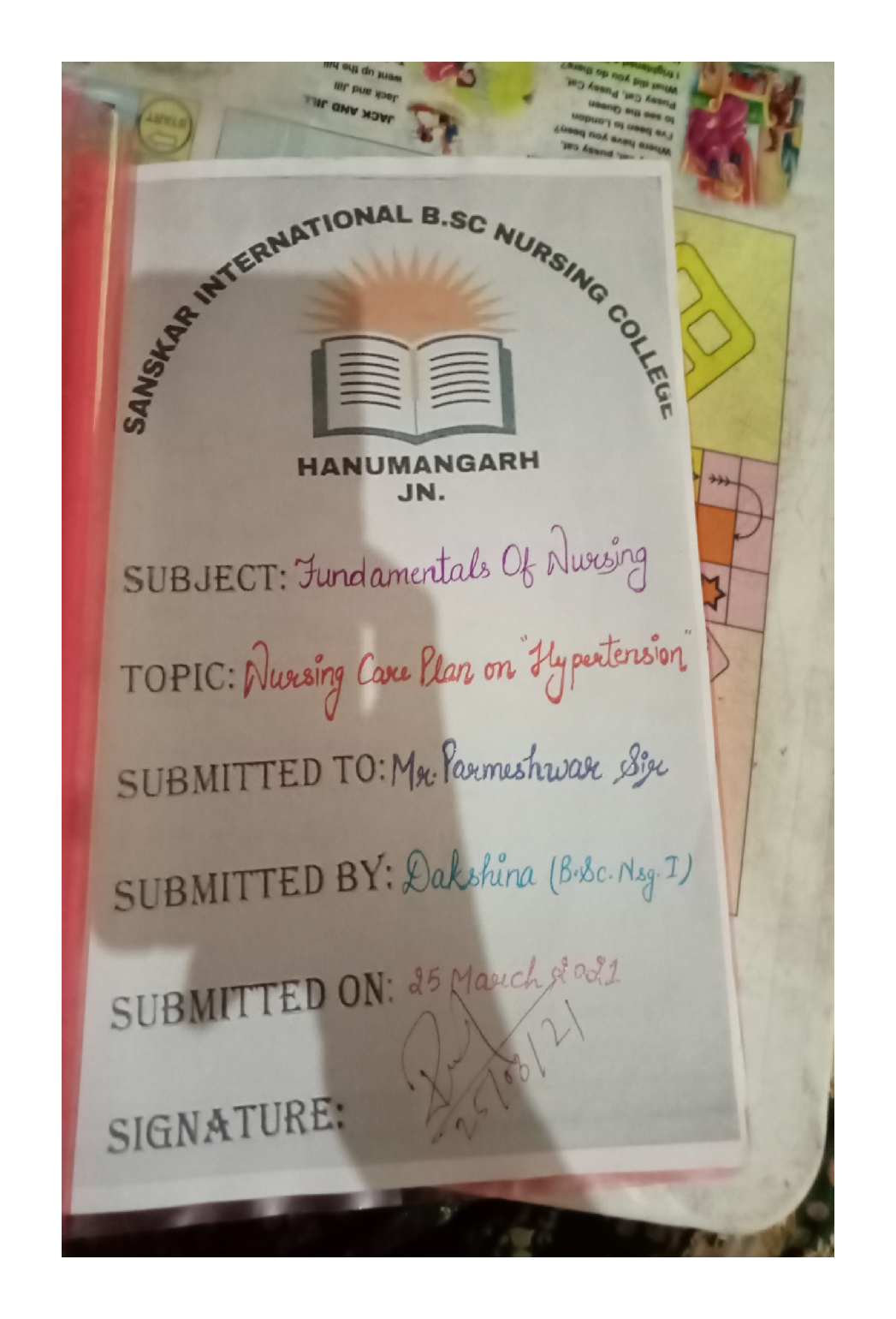 Preview image of NCP on hypertension document