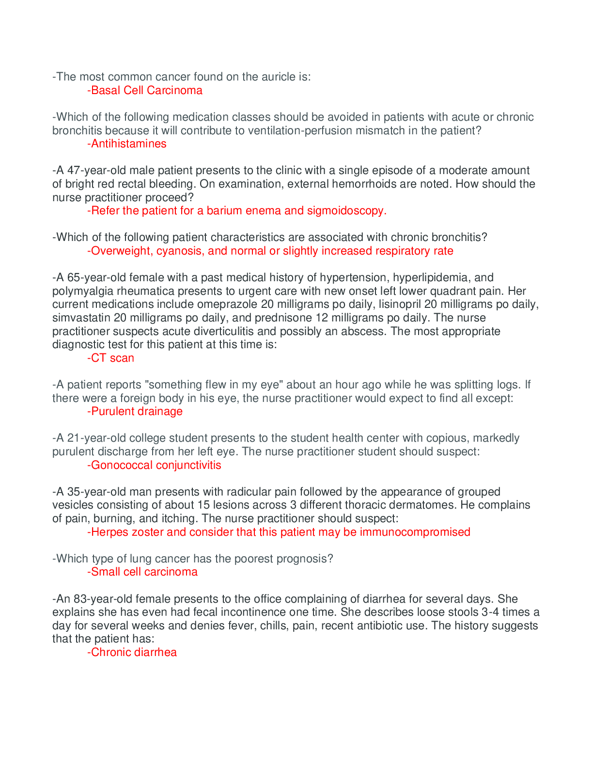 Preview image of NRNP 6531N Midterm Exam document