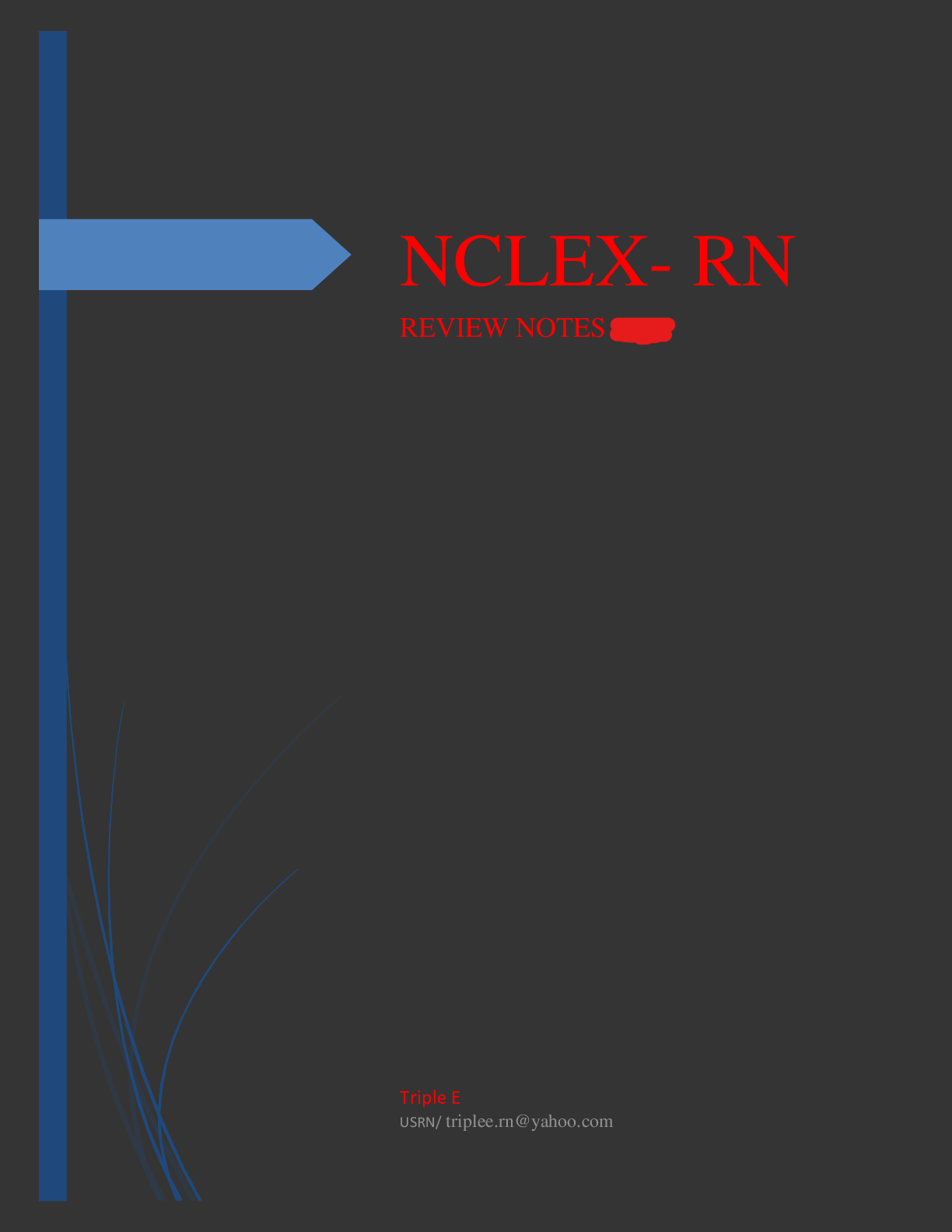Preview image of NCLEX  Review Notes 2023 Fall with explanations document
