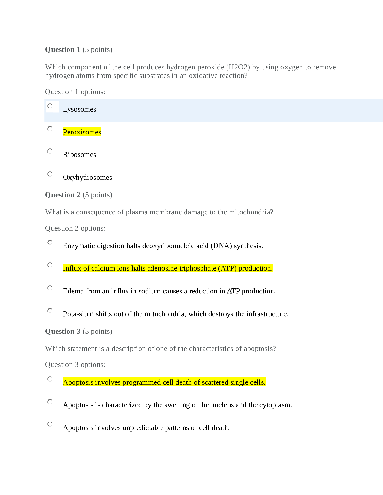 Preview image for NSG 5003 Final Exam Week 10: Advanced Pathophysiology: South University, Graded A+