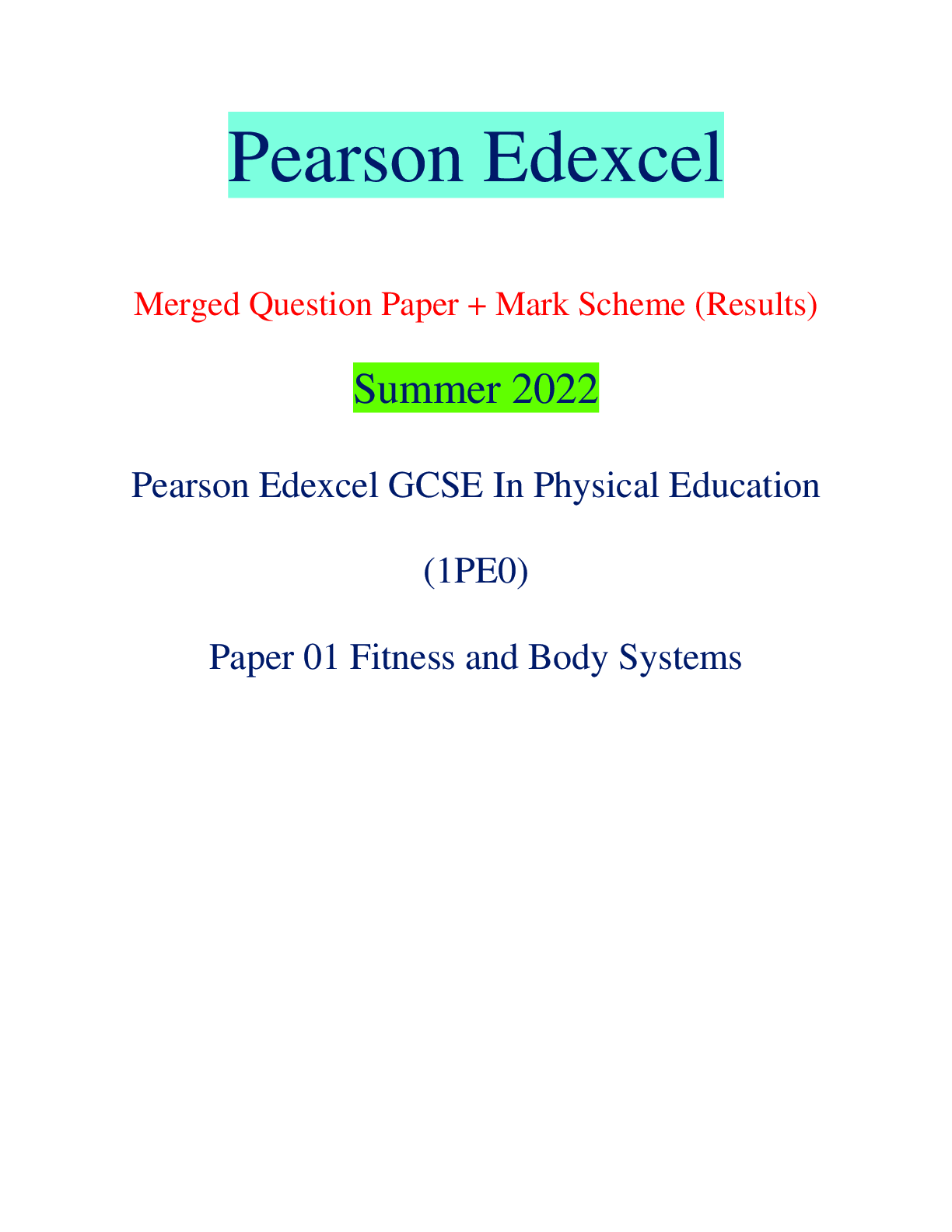 Edexcel Gcse Physical Education Past Papers – SIVZJI