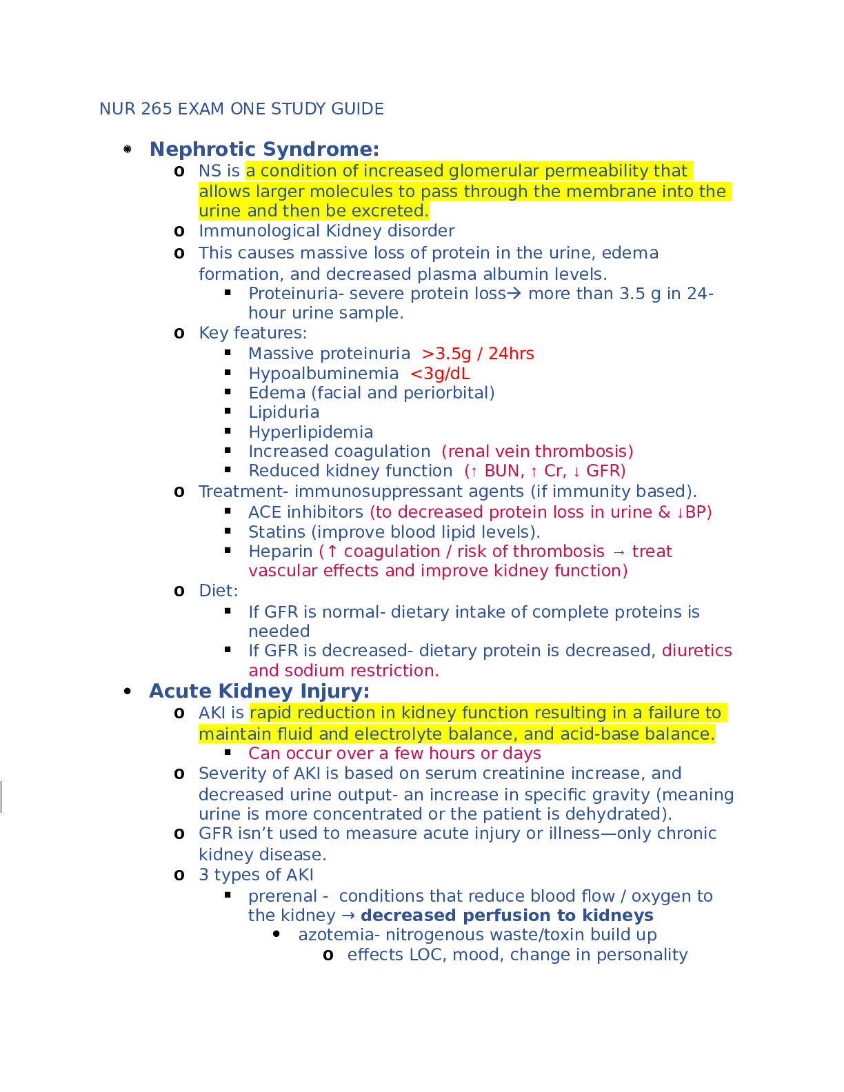 Preview image of NUR_265_EXAM_ONE TEST BANK document