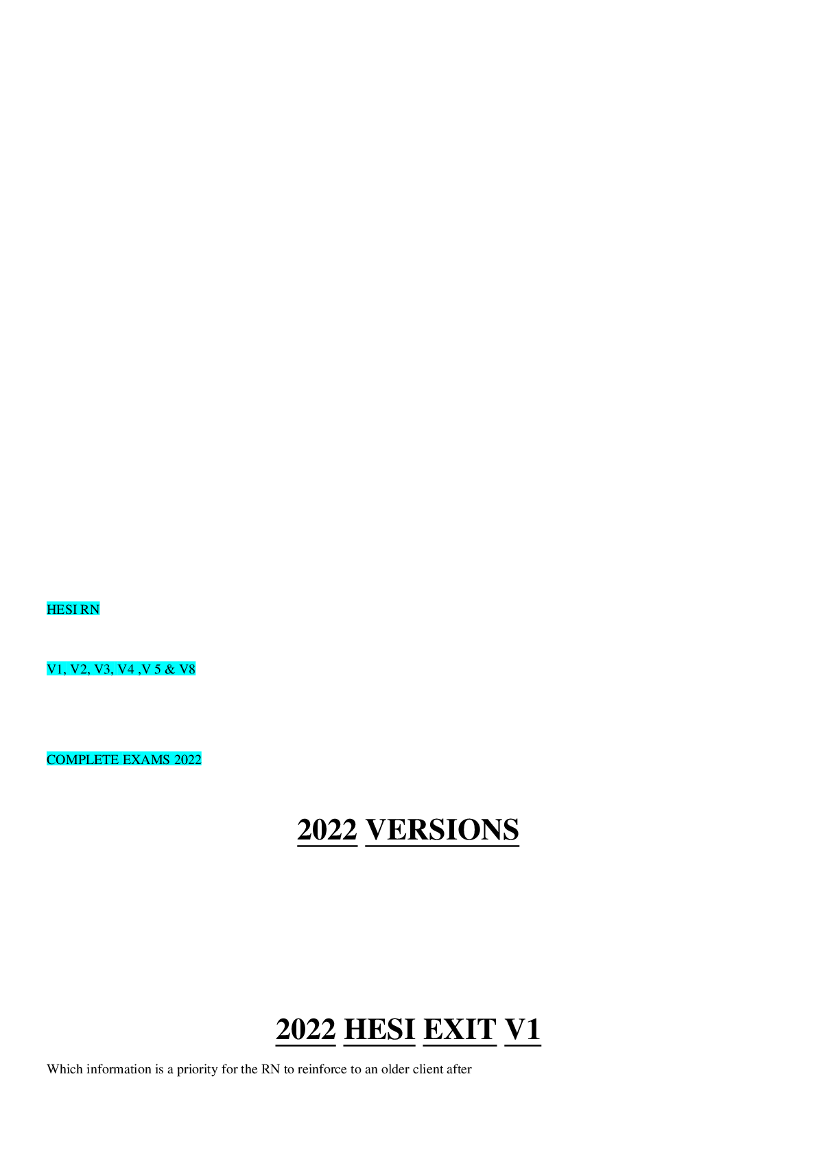 Preview image of 2023_HESI_RN_EXIT_V1 document