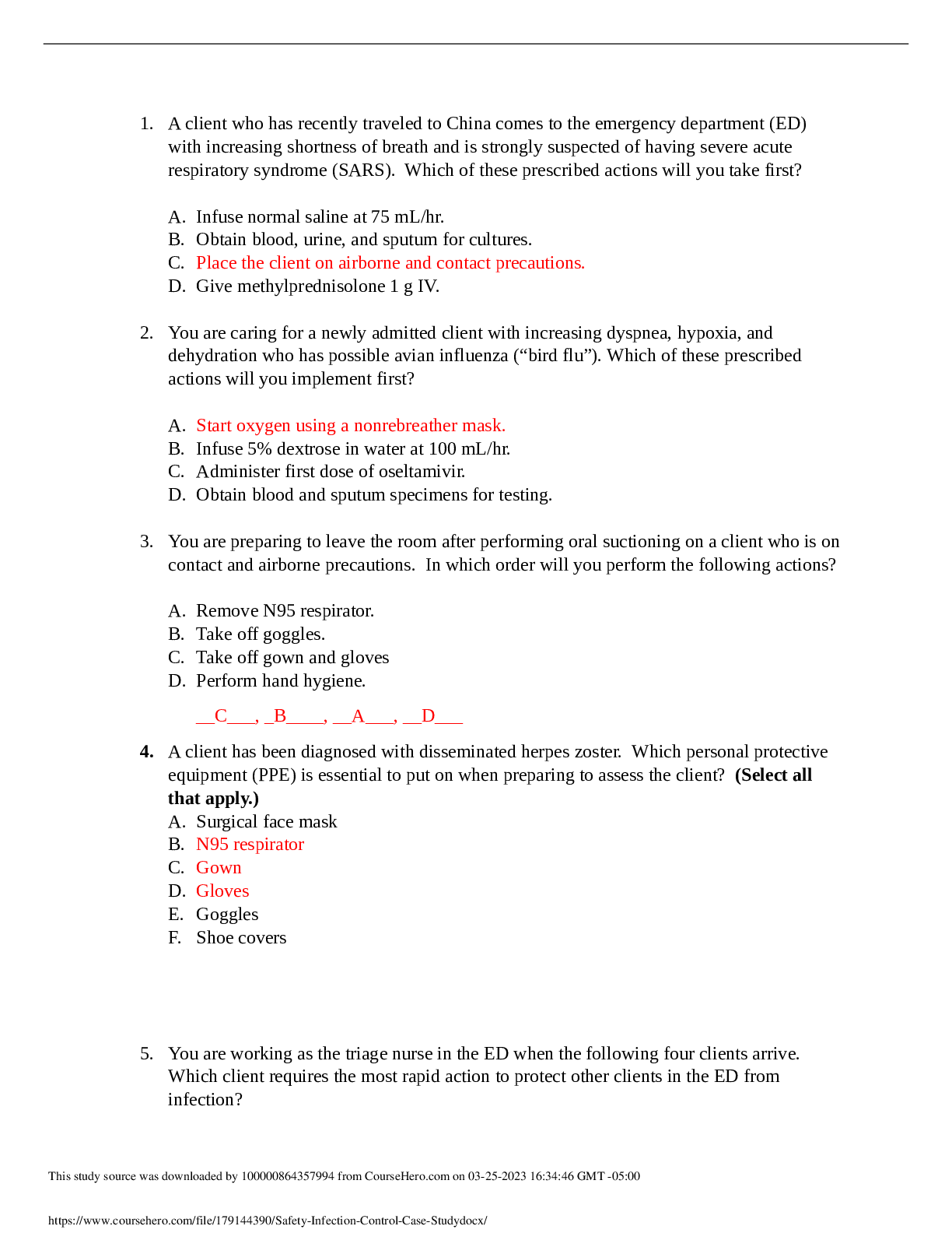 Preview image of Safety_Infection_Control_Case_Study document