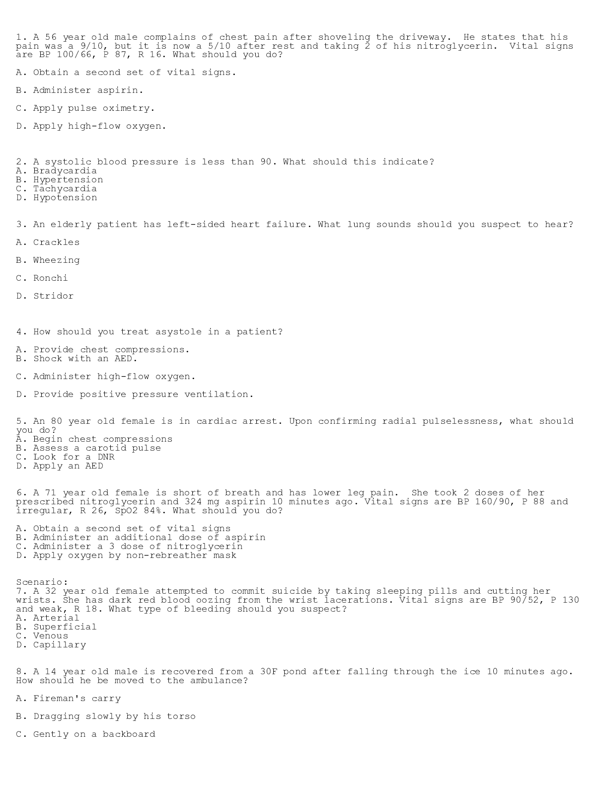 Preview image for Practice Questions in Cardiology and Emergency Medicine