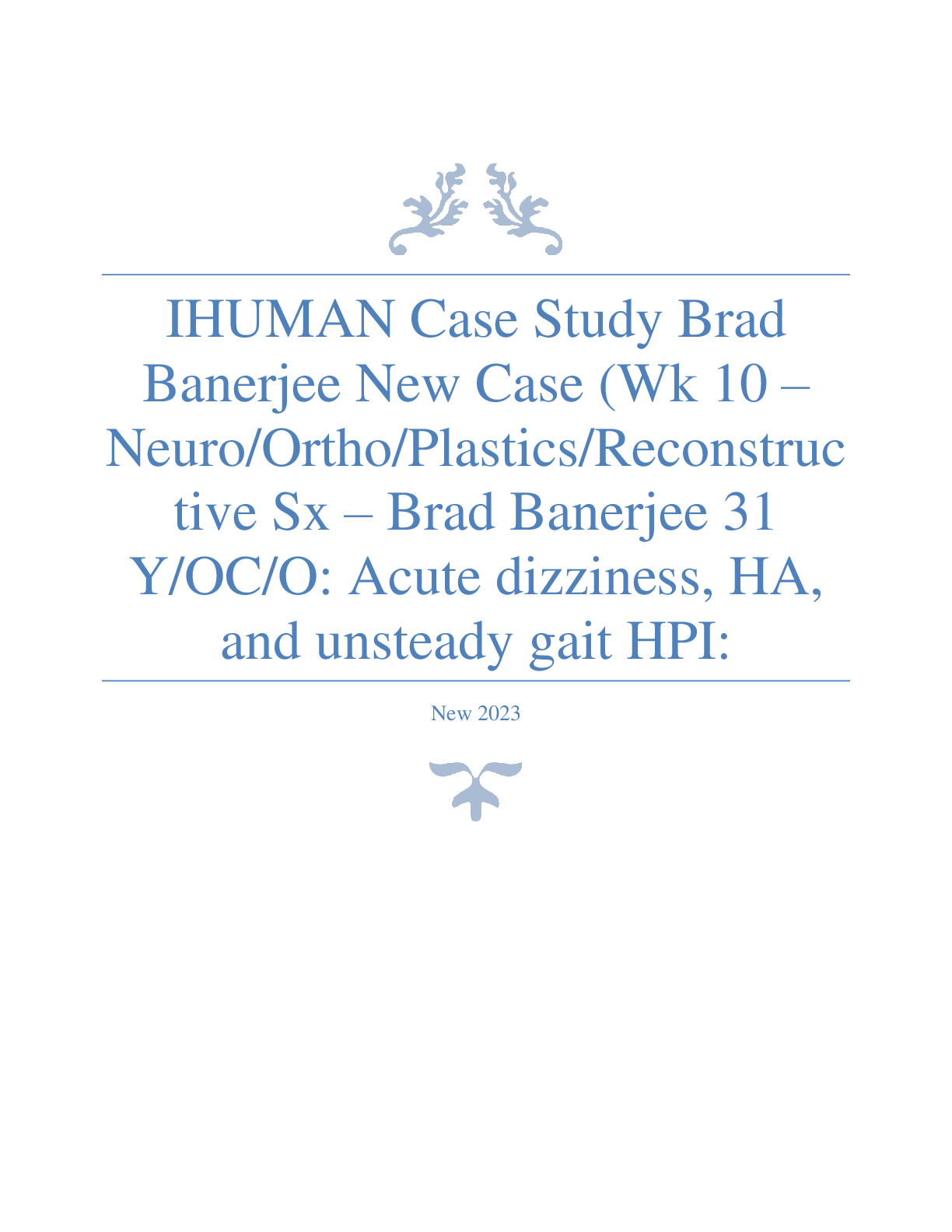 Preview image for Brad Banerjee iHuman Case Study