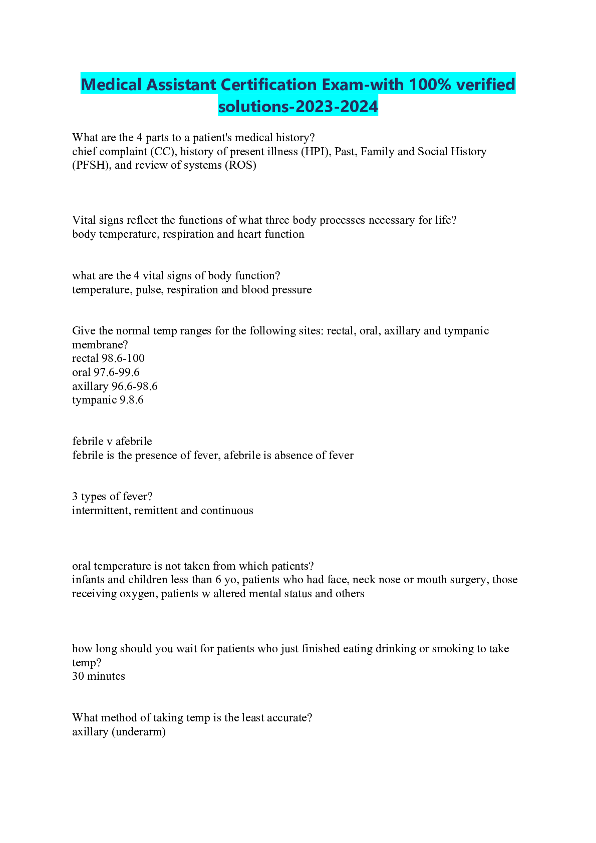 Preview image for Texas Nursing Jurisprudence exam-with 100% verified solutions-2023-2024