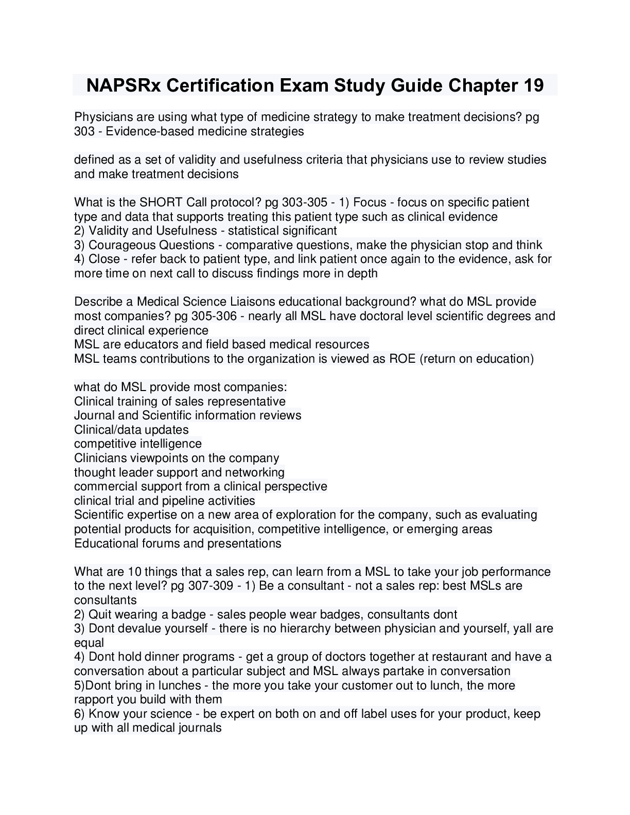 Preview image for NAPSRx Certification Exam Study Guide Chapter 19