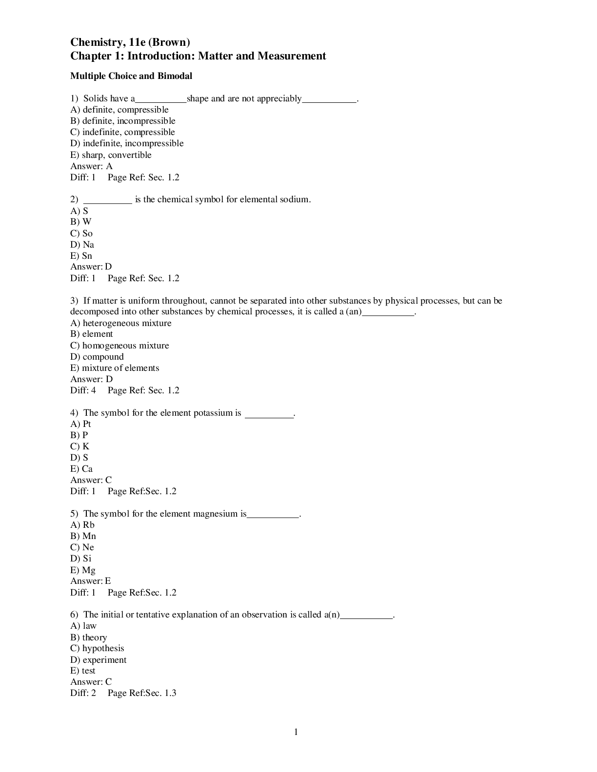 Preview image for Chemistry, 11e (Brown)