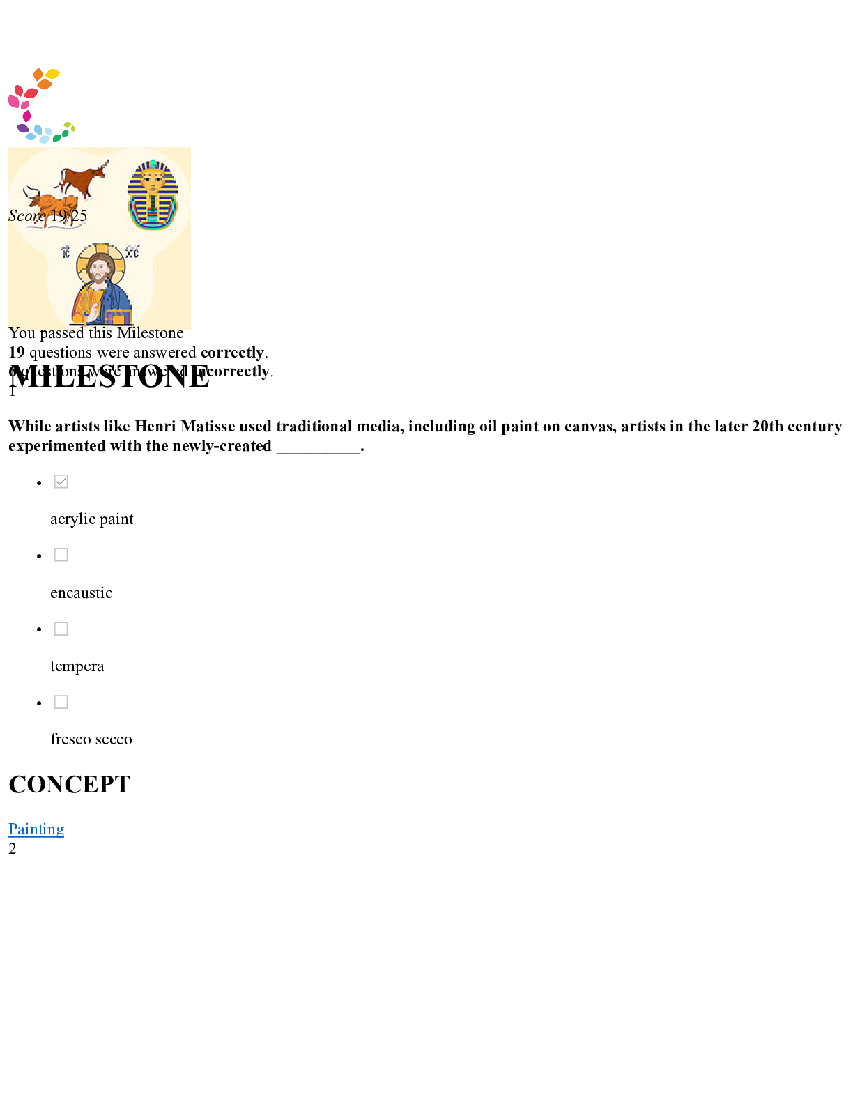 Preview image for Art History ii Final Milestone