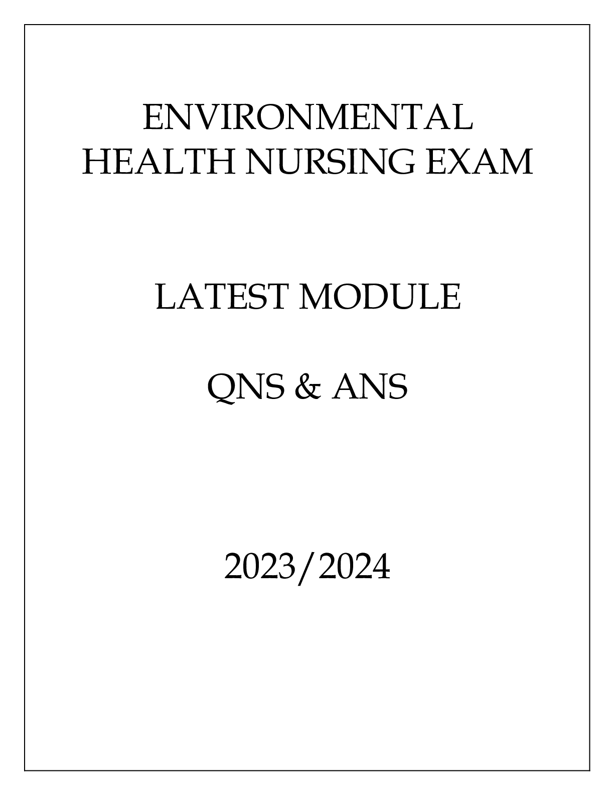 Preview image of & ANS 20232024 document