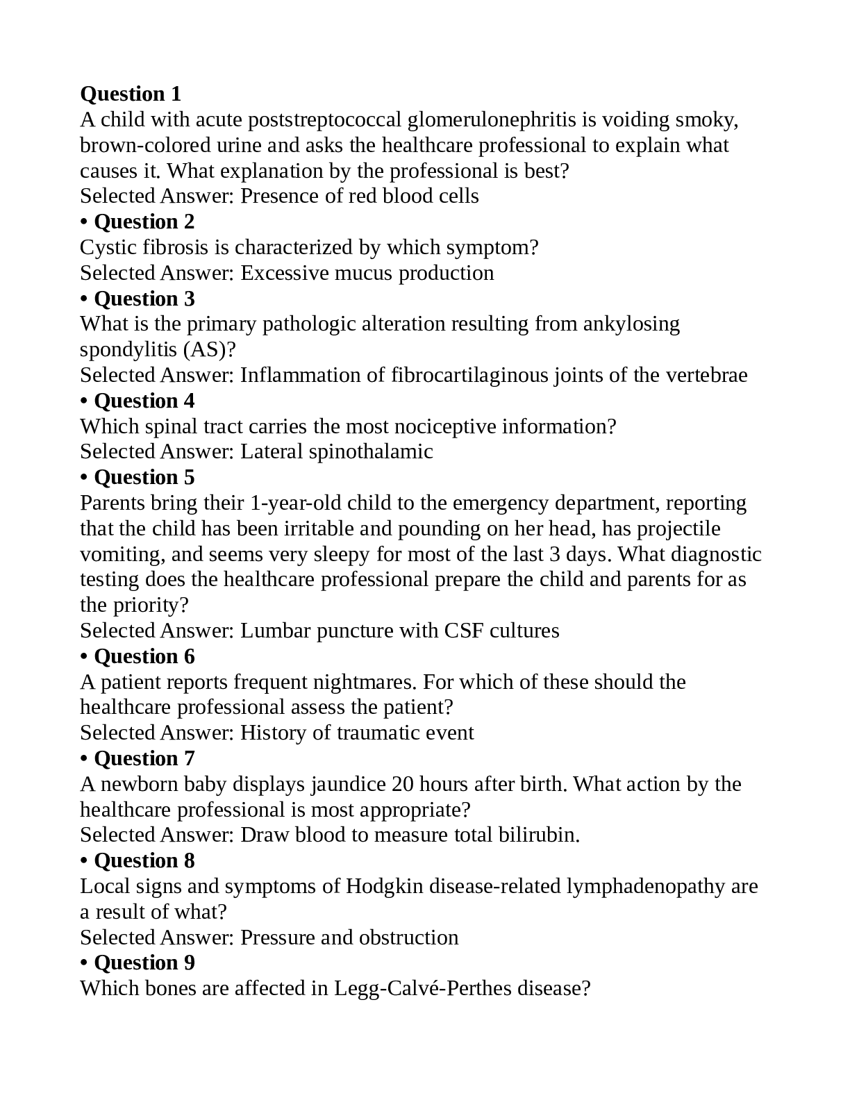 Preview image of NURS 6501 FINAL EXAM 20222023 FULL VERSION document