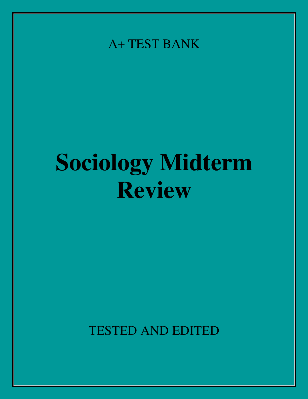 Preview image for Sociology Midterm Review