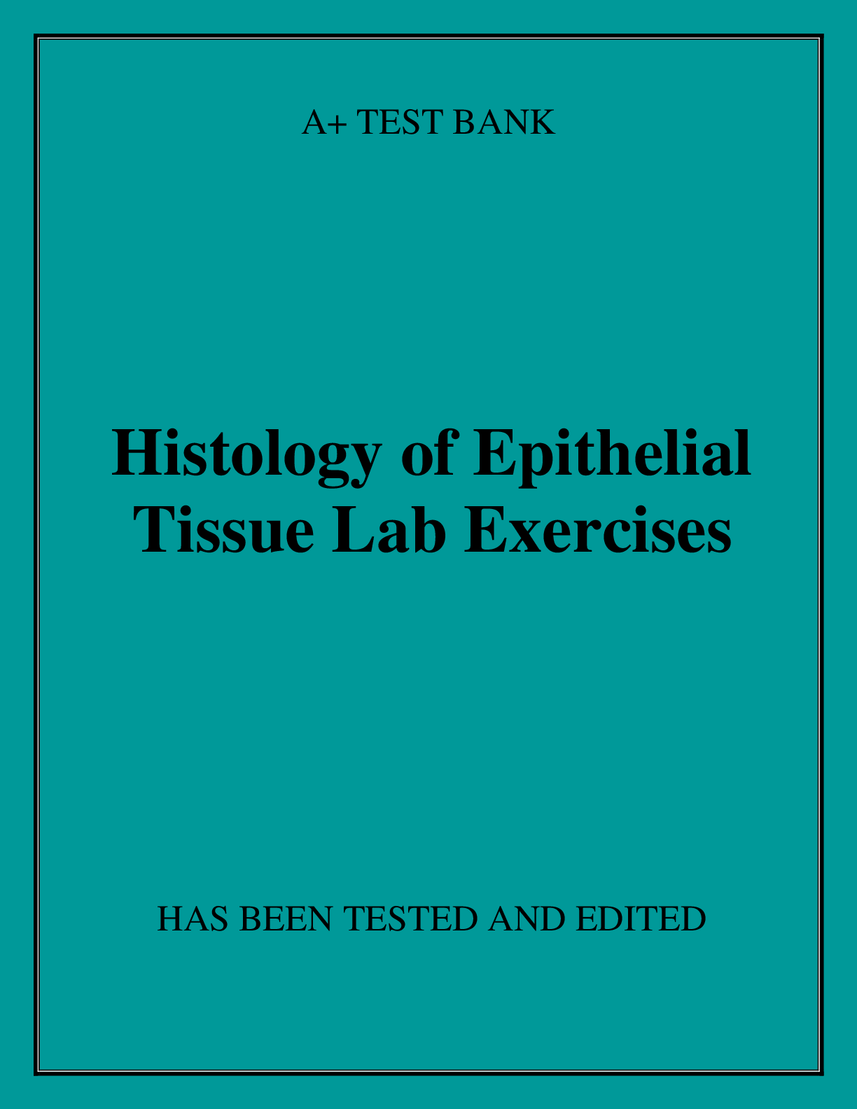 Histology of Epithelial Tissue Lab Exercises