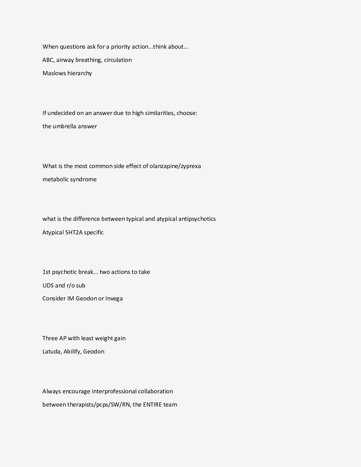 Preview image for Georgettes LMR study set with Complete Solutions