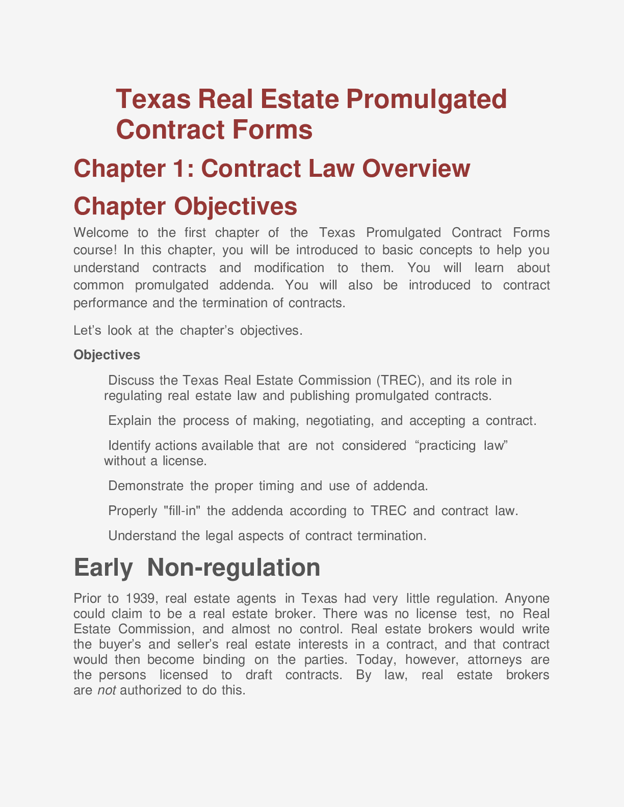 Texas Real Estate Promulgated Contract Forms Browsegrades