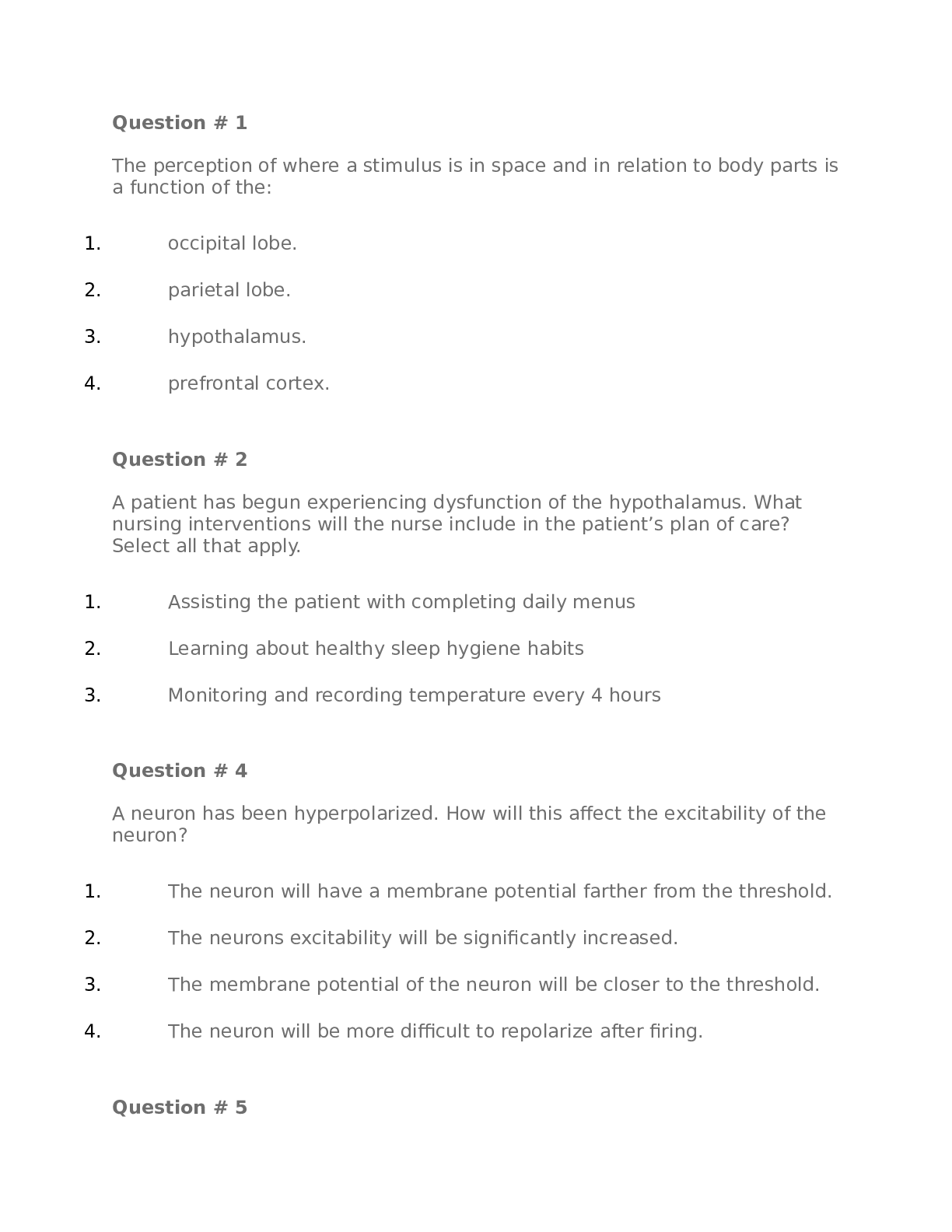 Preview image of NU 670 FINAL EXAM 2022 A GRADED FULL document