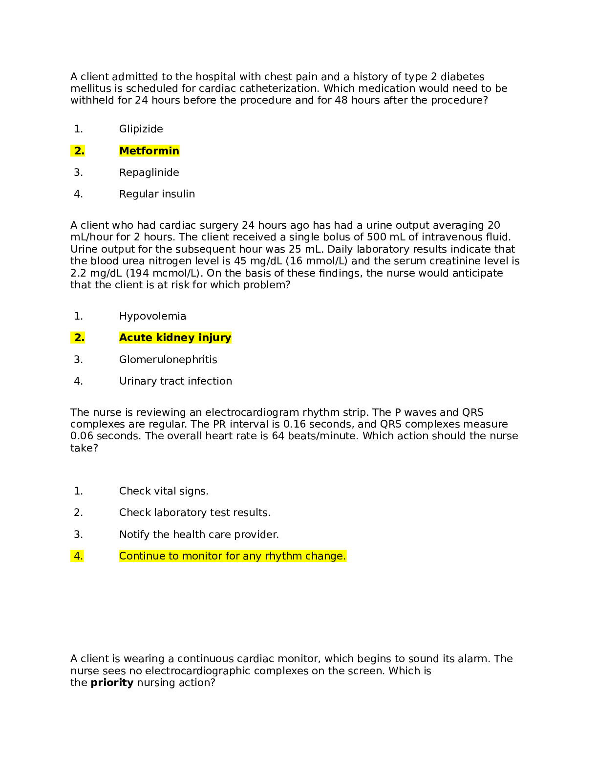 Preview image of cardiovascular system preguntas full paper document