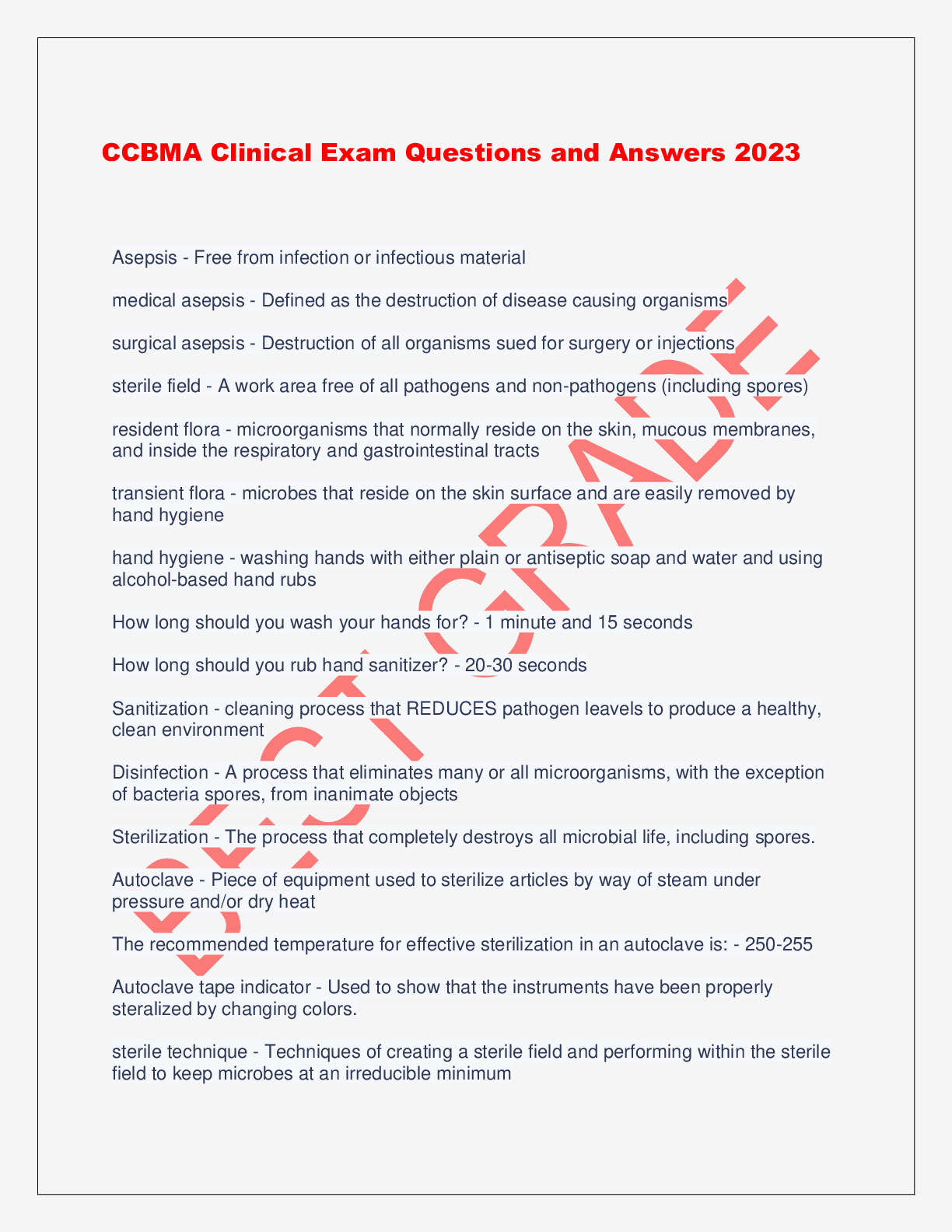 Preview image for CCBMA Clinical Exam Questions and Answers 2023